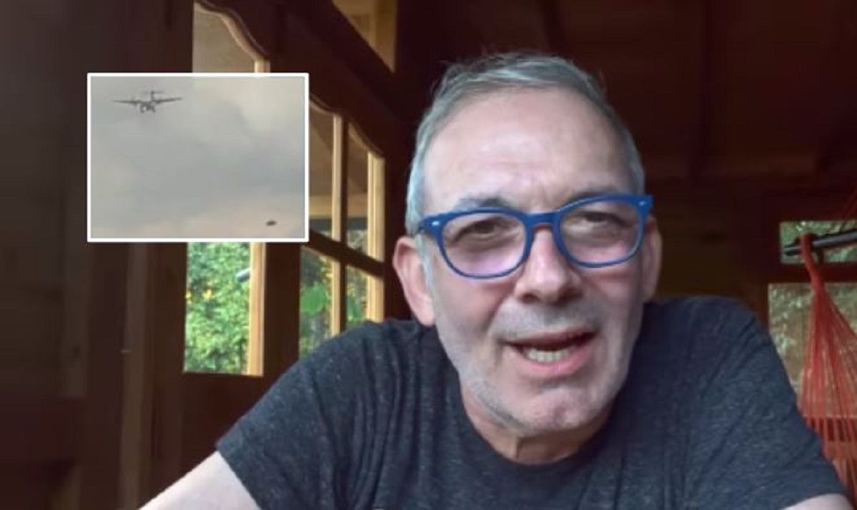 César Escola graba extraño objeto en El Dorado