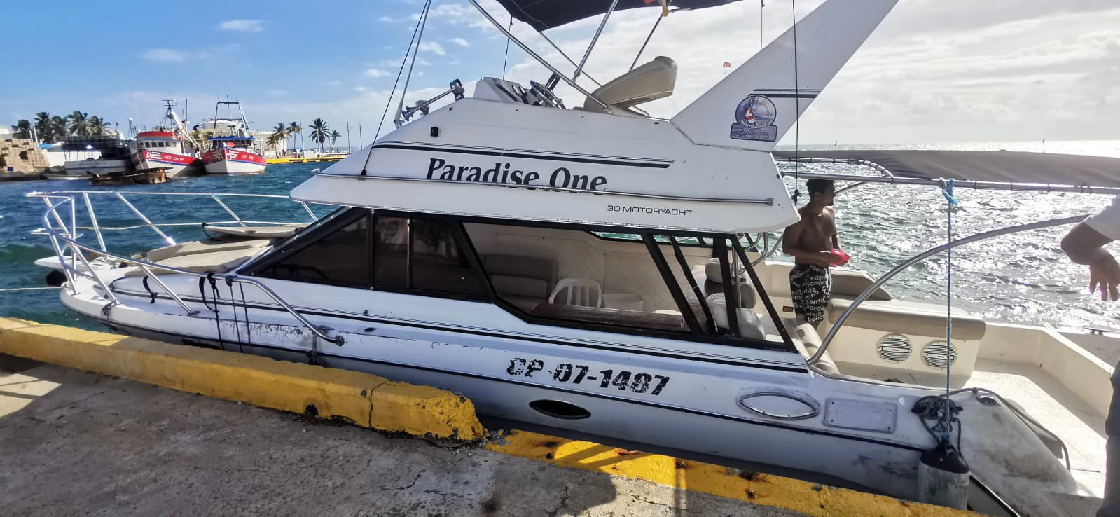 Paradise One de bandera nacional sería la lancha involucrada en la muerte de la joven de 26 años.