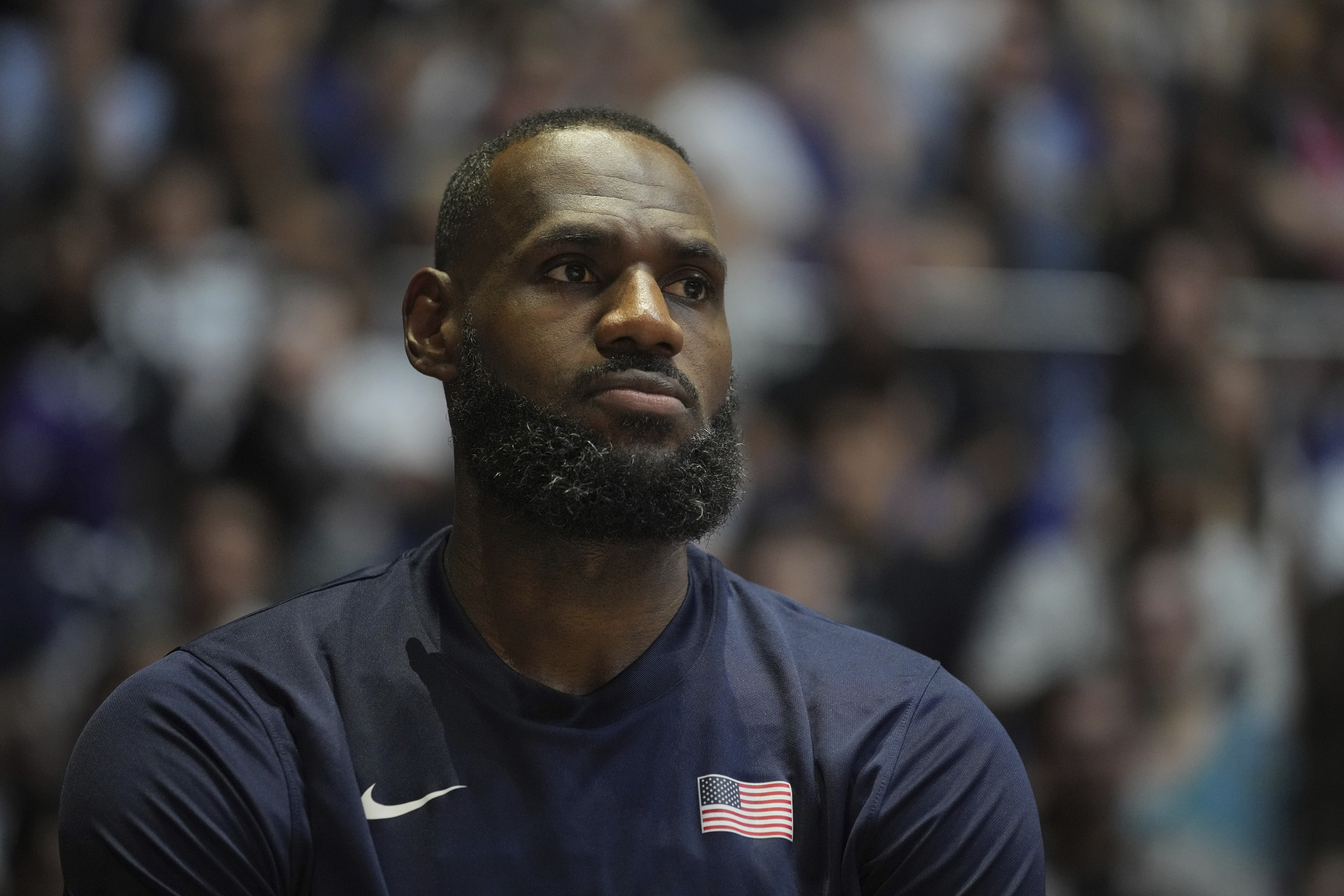 LeBron James será abanderado de Estados Unidos en la inauguración