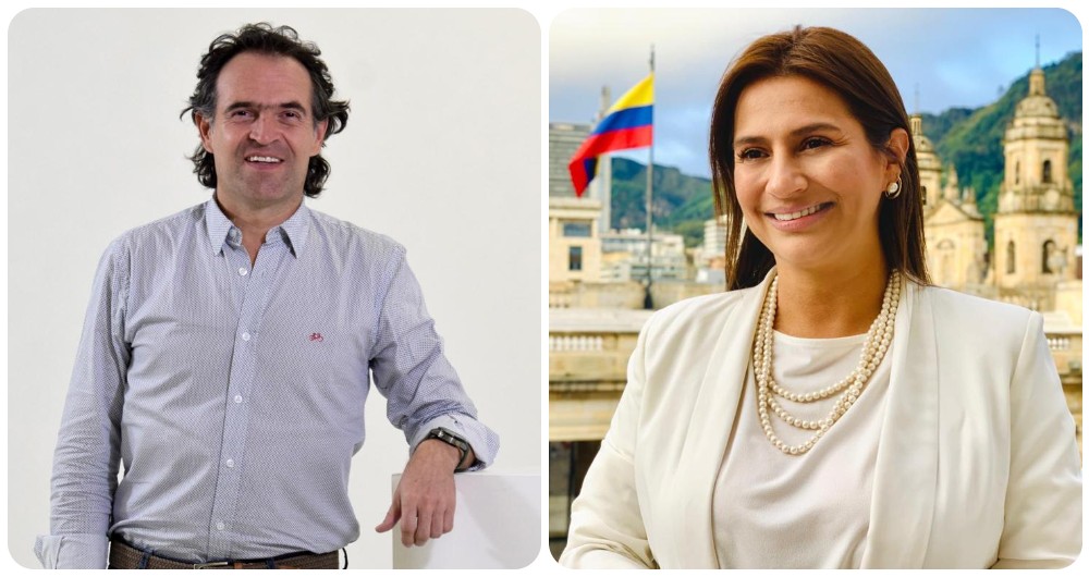 Federico Gutiérrez y Paola Holguín