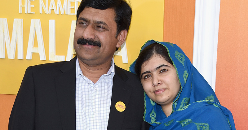 Ziauddin Yousafzai, el padre de Malana la ganadora del Premio Nobel