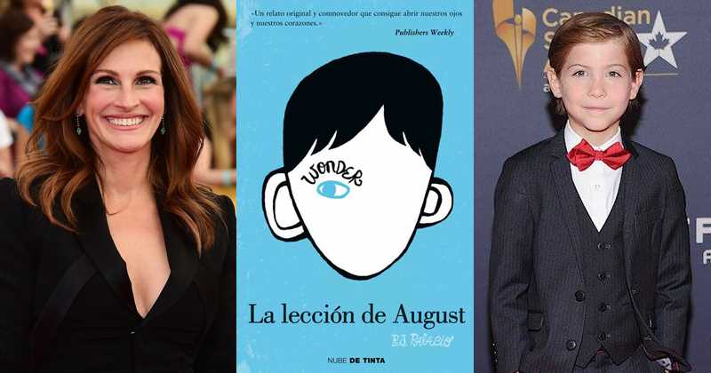 Wonder el libro de R.J. Palacio será llevado al cine y será protagonizado  por Julia Roberts y Jacob Tremblay