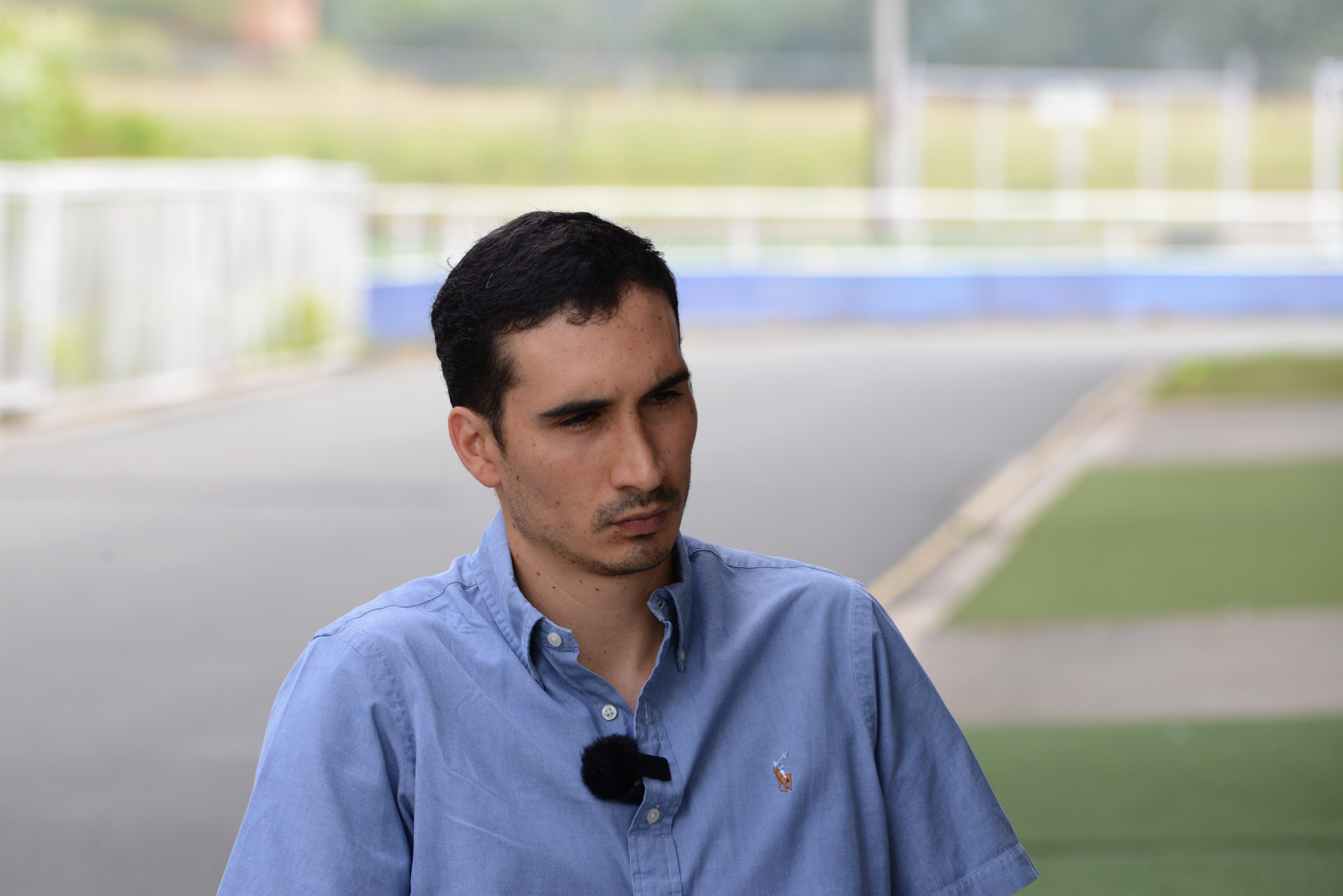 Cali: Mario Valencia Tristan, hijo de la patinadora Luz Mery   Tristan asesinada el pasado 4 de agosto en la ciudad de Cali, foto José L Guzmán. El País agostó 11-23