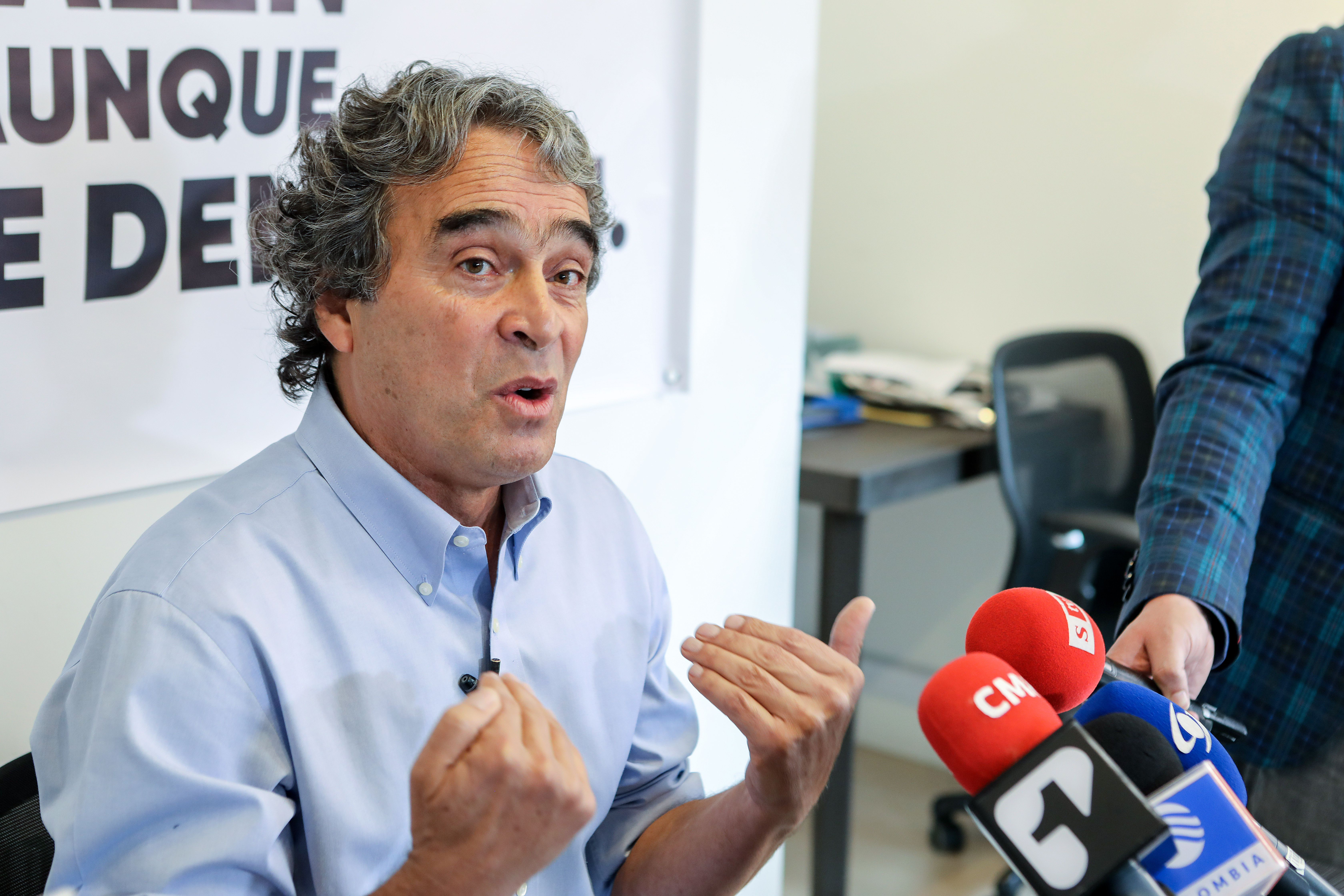 Sergio Fajardo. Rueda de Prensa fallo Hidroituango.Bogotá Noviembre 30 de 2021.Foto: Juan Carlos Sierra-Revista Semana.