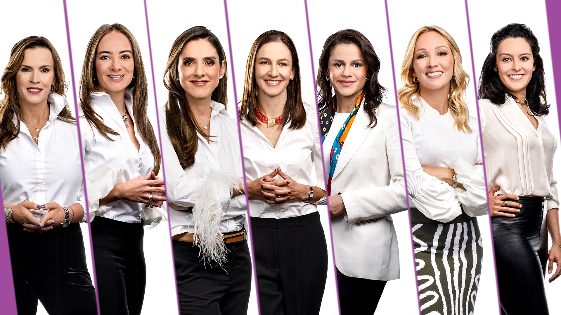 Las siete son líderes empresariales destacadas por romper los estereotipos de género en sus diferentes sectores.