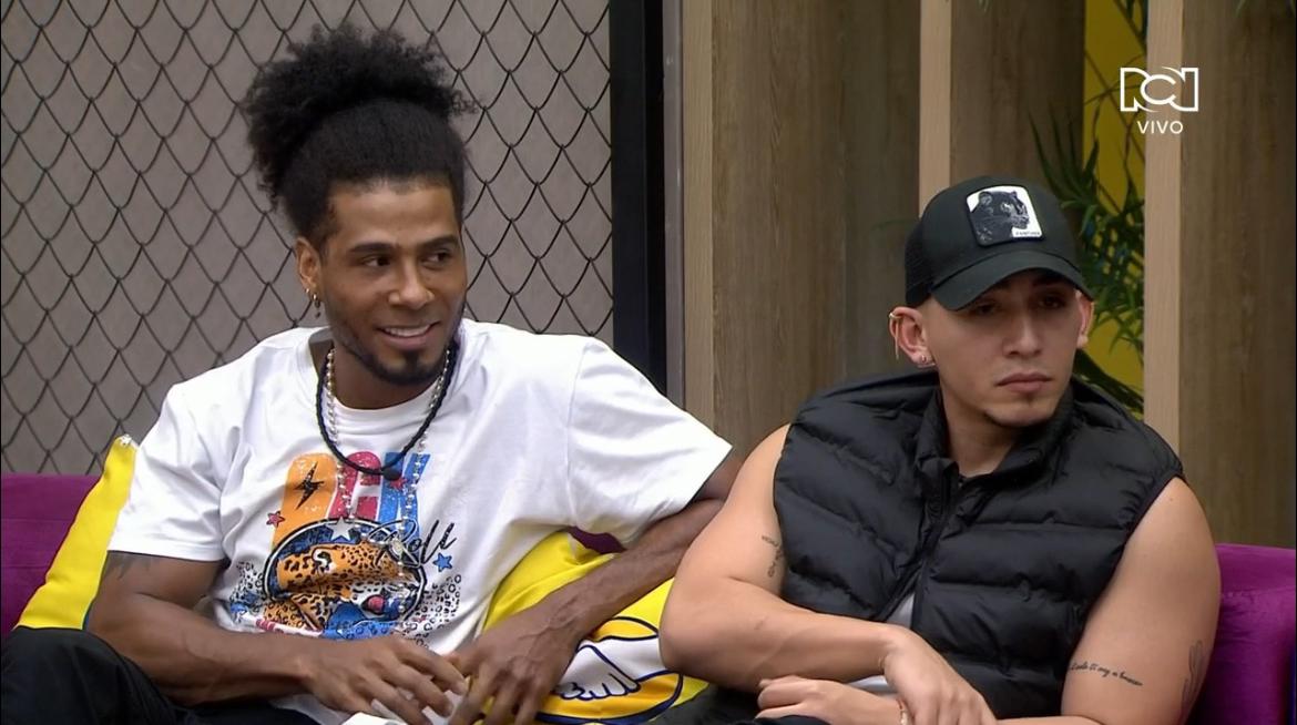 Pantera y Alfredo de La casa de los famosos Colombia