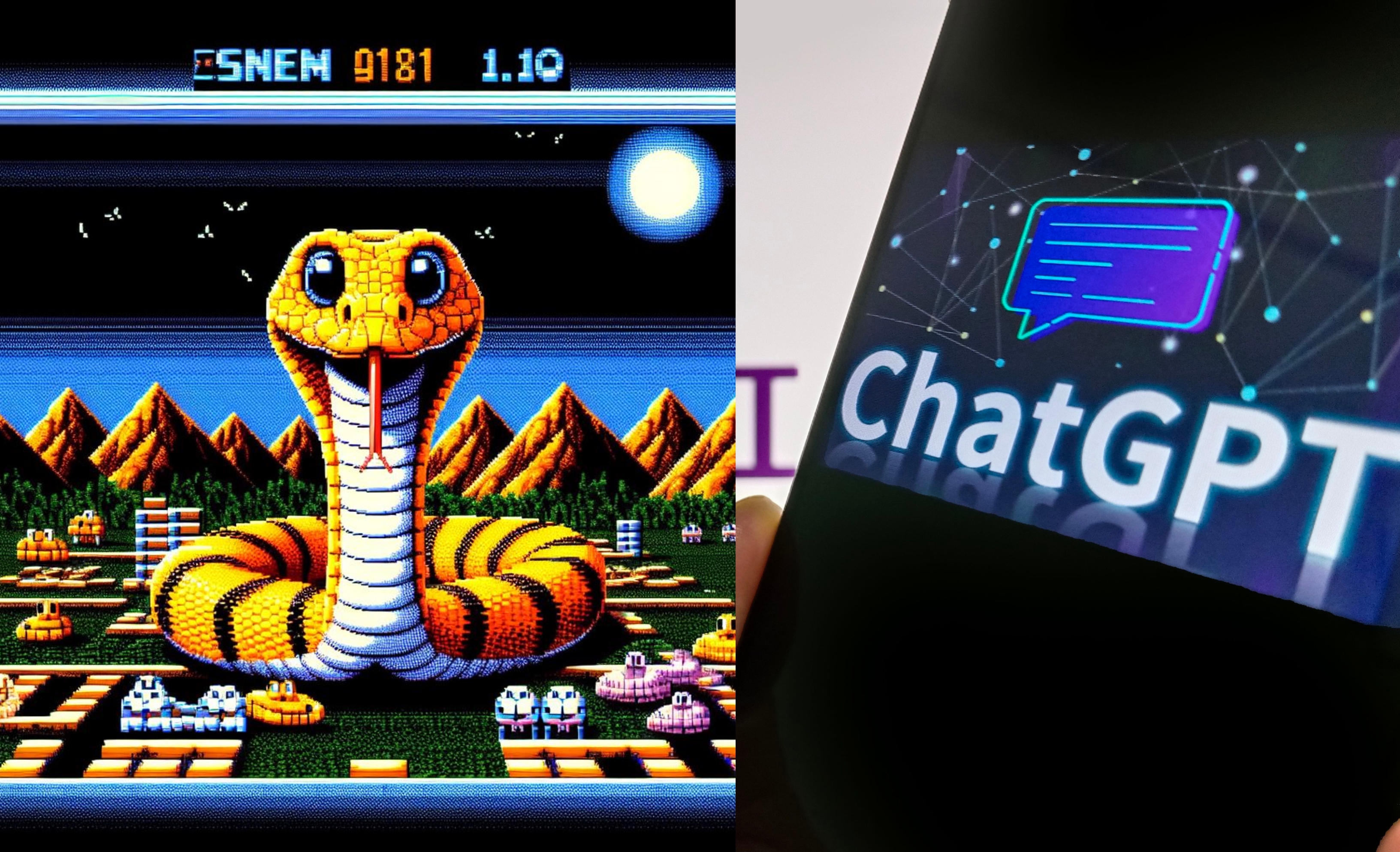 Un usuario hizo viral su método para diseñar su versión del videojuego 'Snake' con IA.