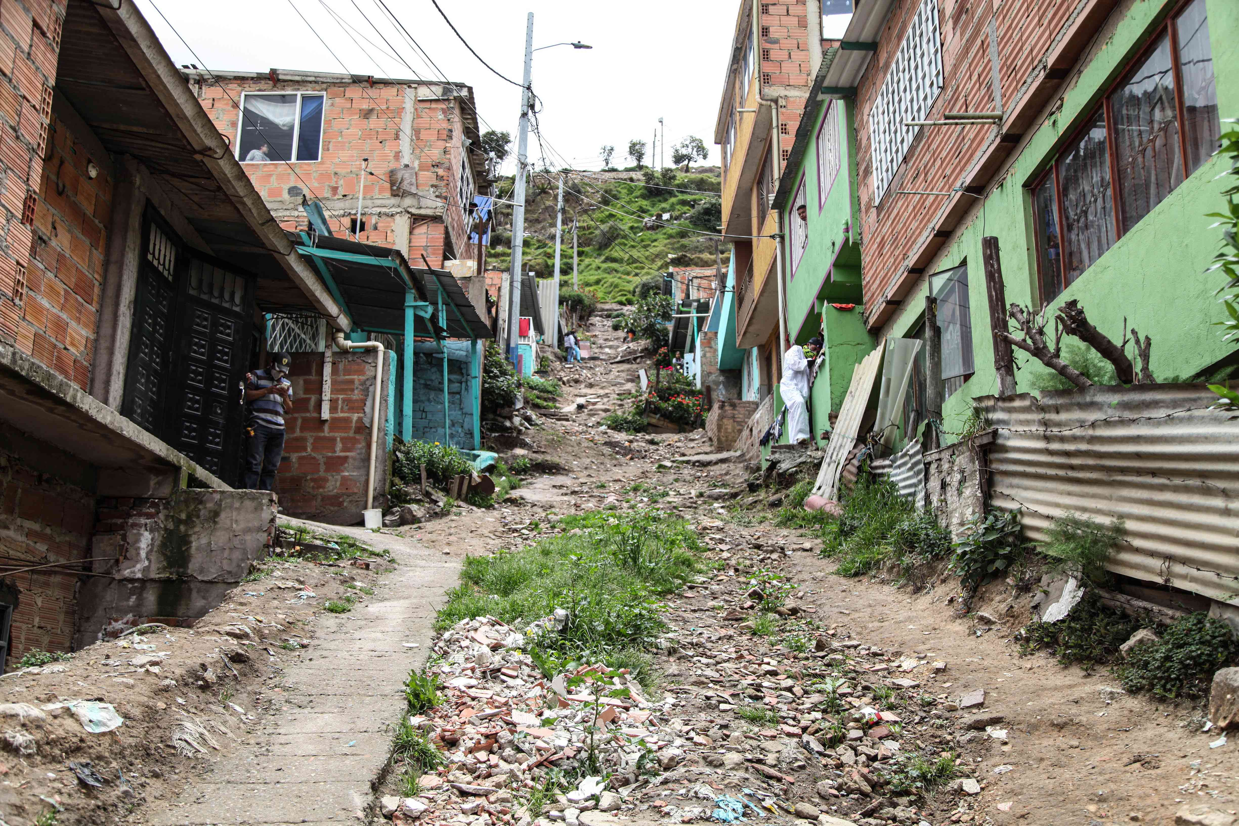 El mapa de los 403 barrios más pobres de Bogotá
