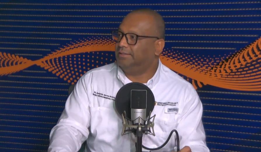 Benjamín Moreno Rodríguez, funcionario del Ministerio de Salud.