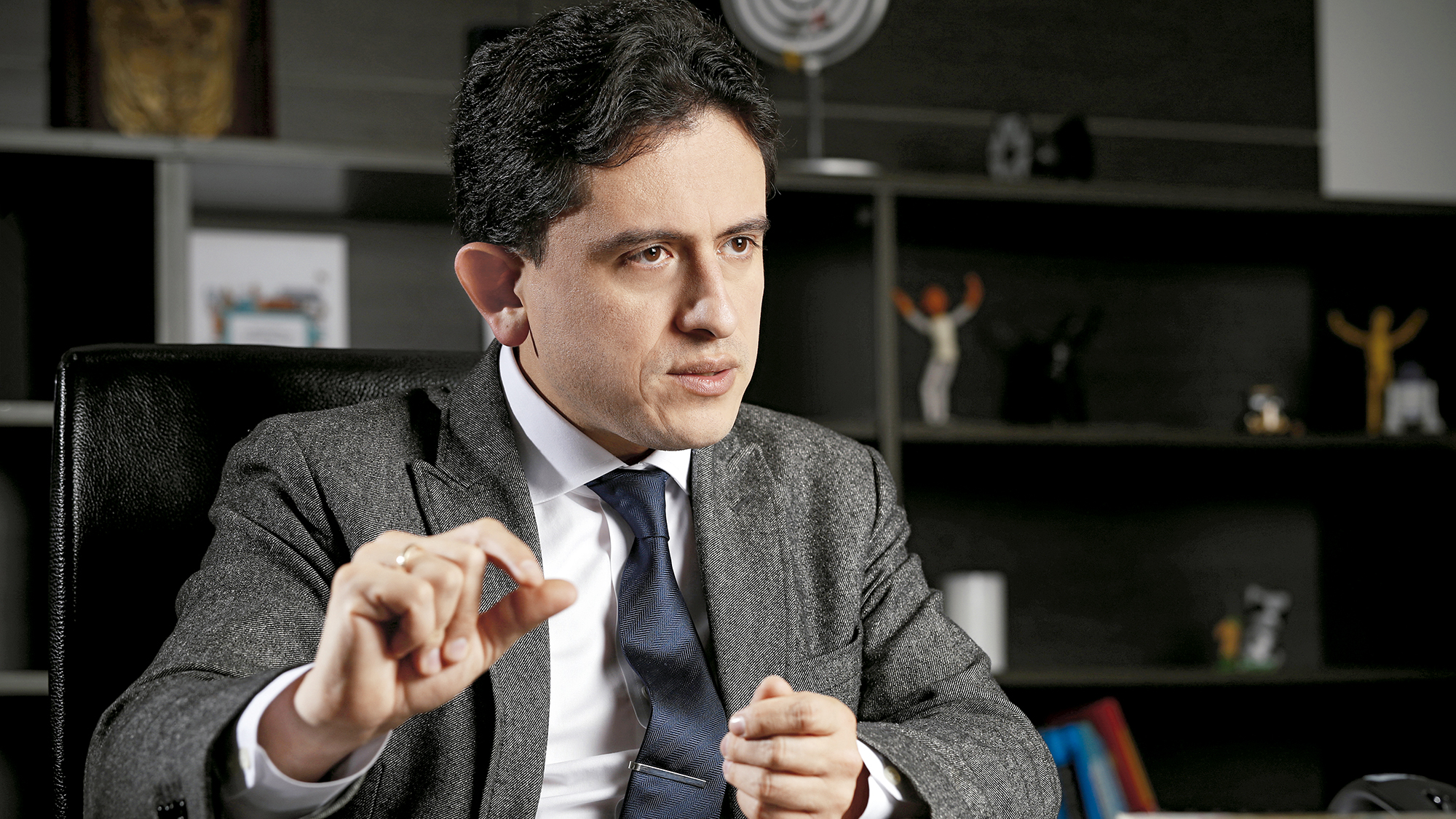 Luis Carlos Reyes director de la DIANBogota sept 14 del 2022Foto Guillermo Torres Reina / Semana