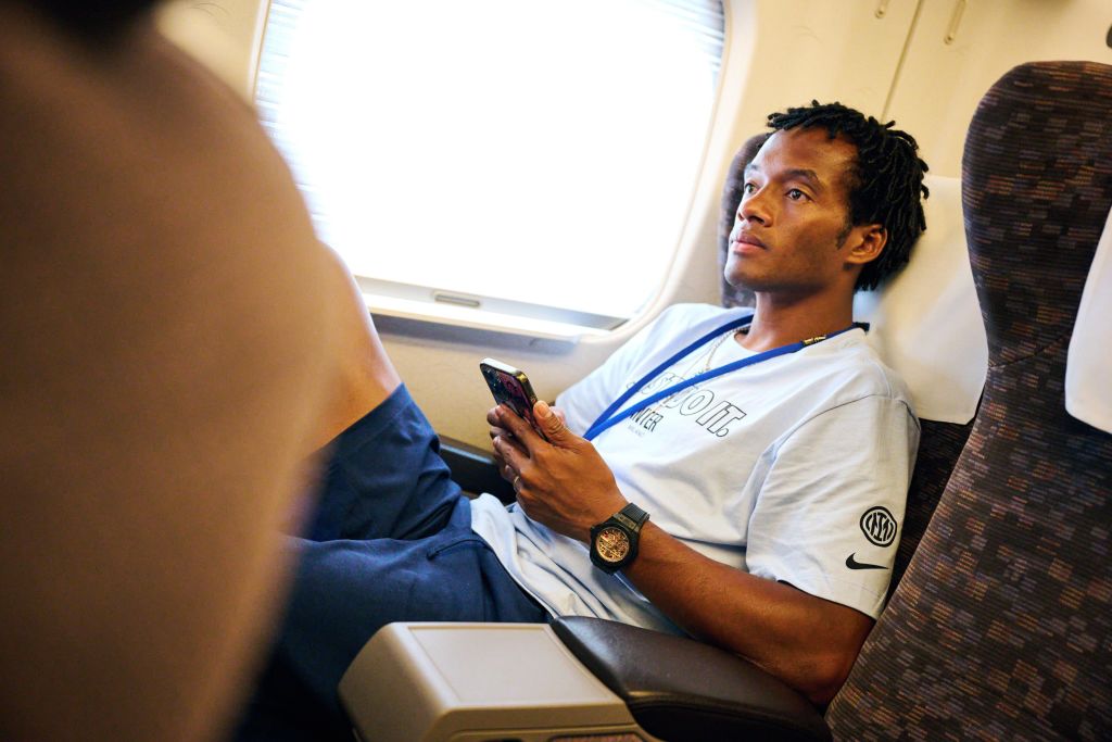 Cuadrado en el Inter de Milán.