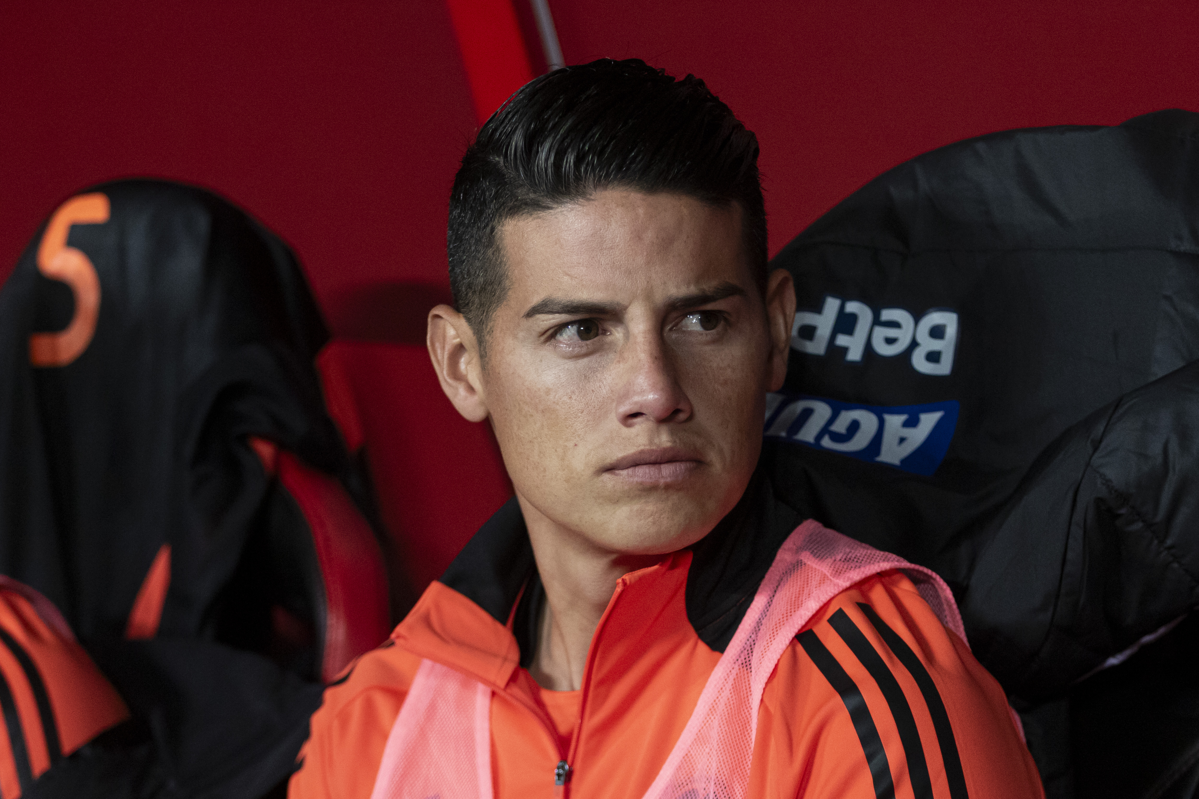 James Rodríguez podría iniciar como titular este martes en el Metropolitano