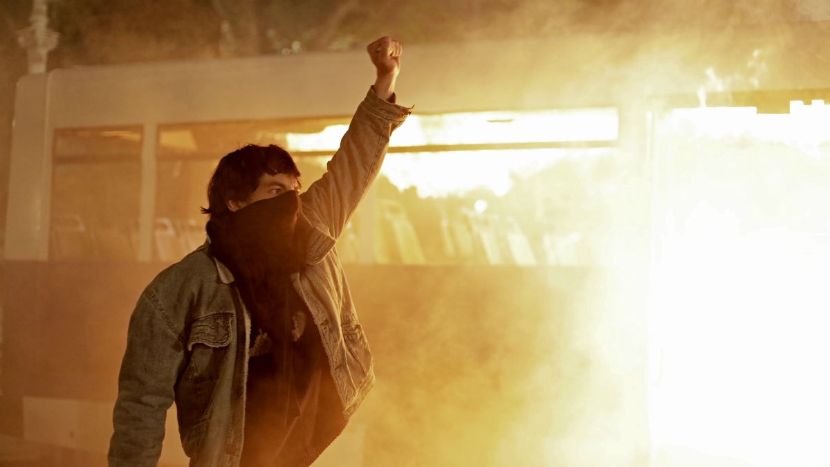 Jon Olivares es Joxe Mari en 'Patria'. Cortesía HBO.