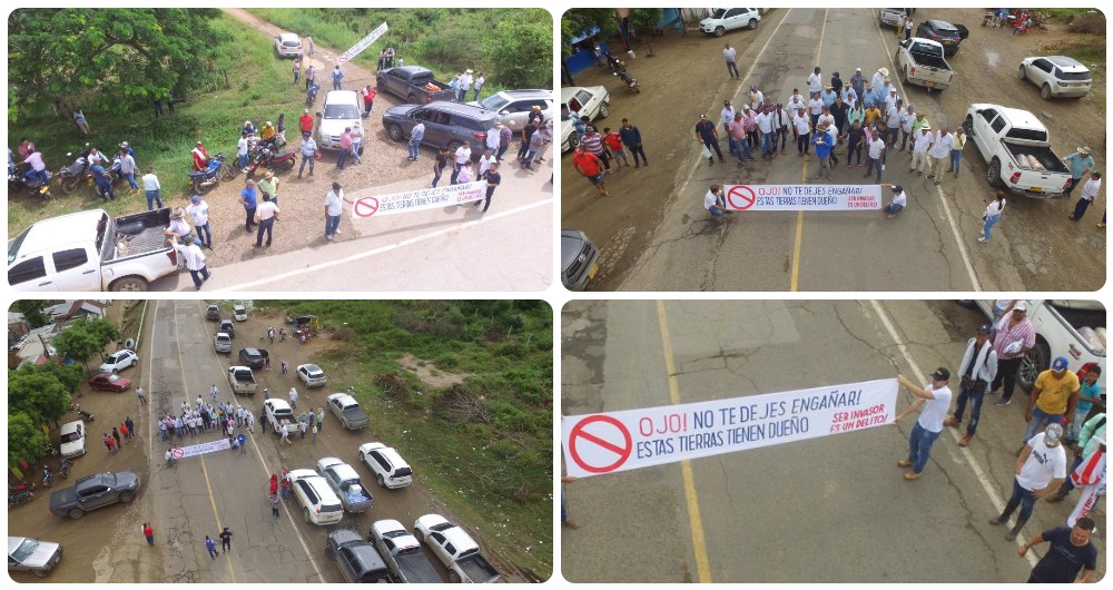 Los ganaderos de Magdalena, unidos ante invasores de tierras.