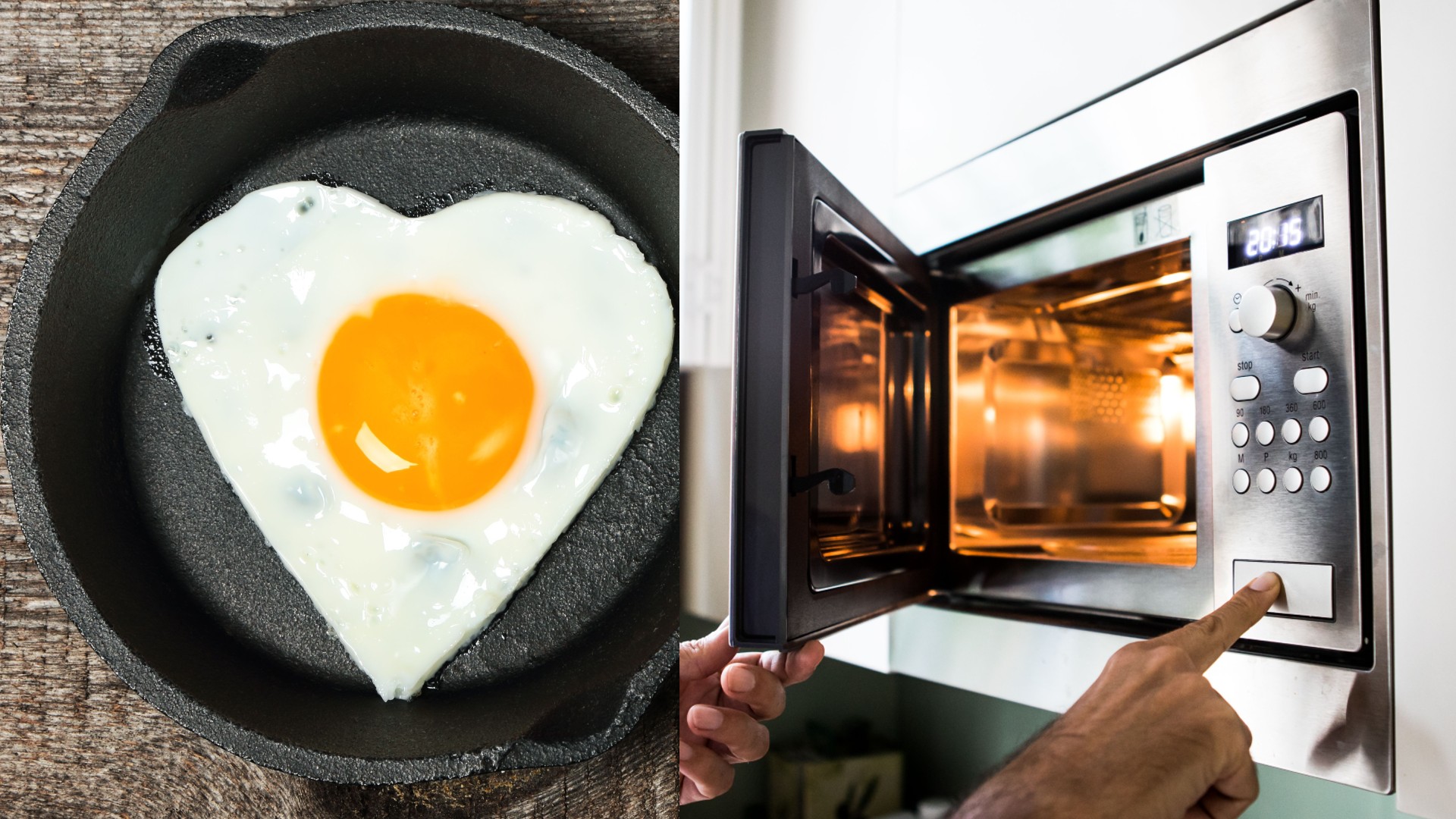 Cocinar Huevos en el microondas  Tip de Viernes, cocinar huevos