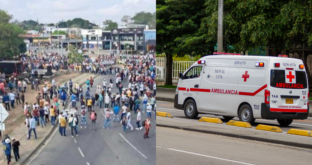 Crisis en la salud por paro de mineros en el Bajo Cauca antioqueño.