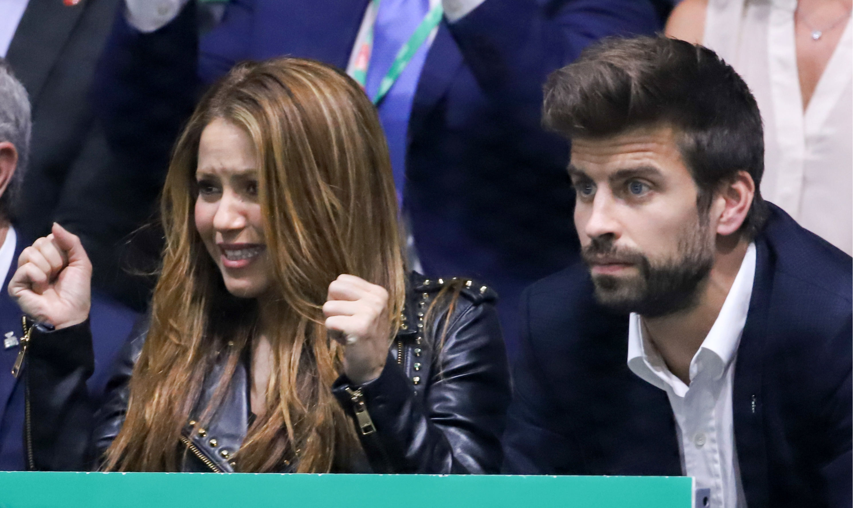 MADRID, ESPAÑA - 24 DE NOVIEMBRE: Shakira y Gerard Piqué asisten a la final de la Copa Davis en Caja Mágica el 24 de noviembre de 2019 en Madrid, España. (Foto de Europa Press Entertainment/Europa Press vía Getty Images)