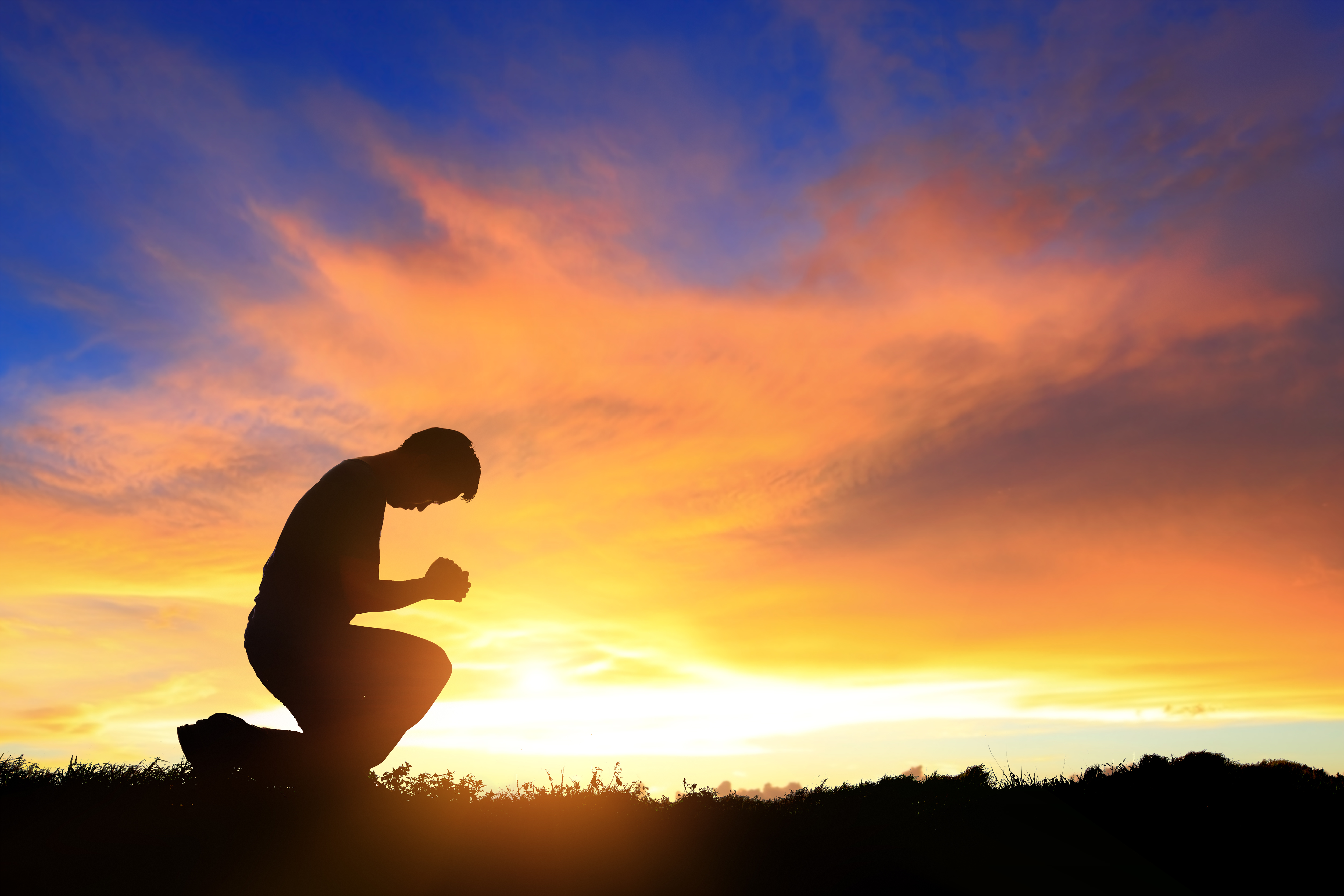 Ilustración de oración.