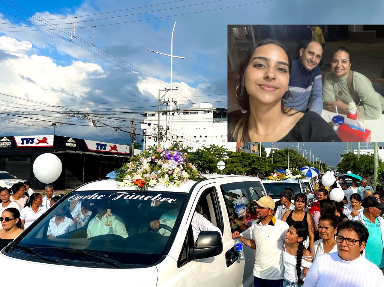 La familia Lora Rincón, compuesta por el pastor Marlon Yamith Lora, su esposa Yurlay Rincón y su hija Ángela Natalia, fue velada en la Iglesia Príncipe de Paz, donde cientos de personas se unieron para ofrecerles un último adiós.