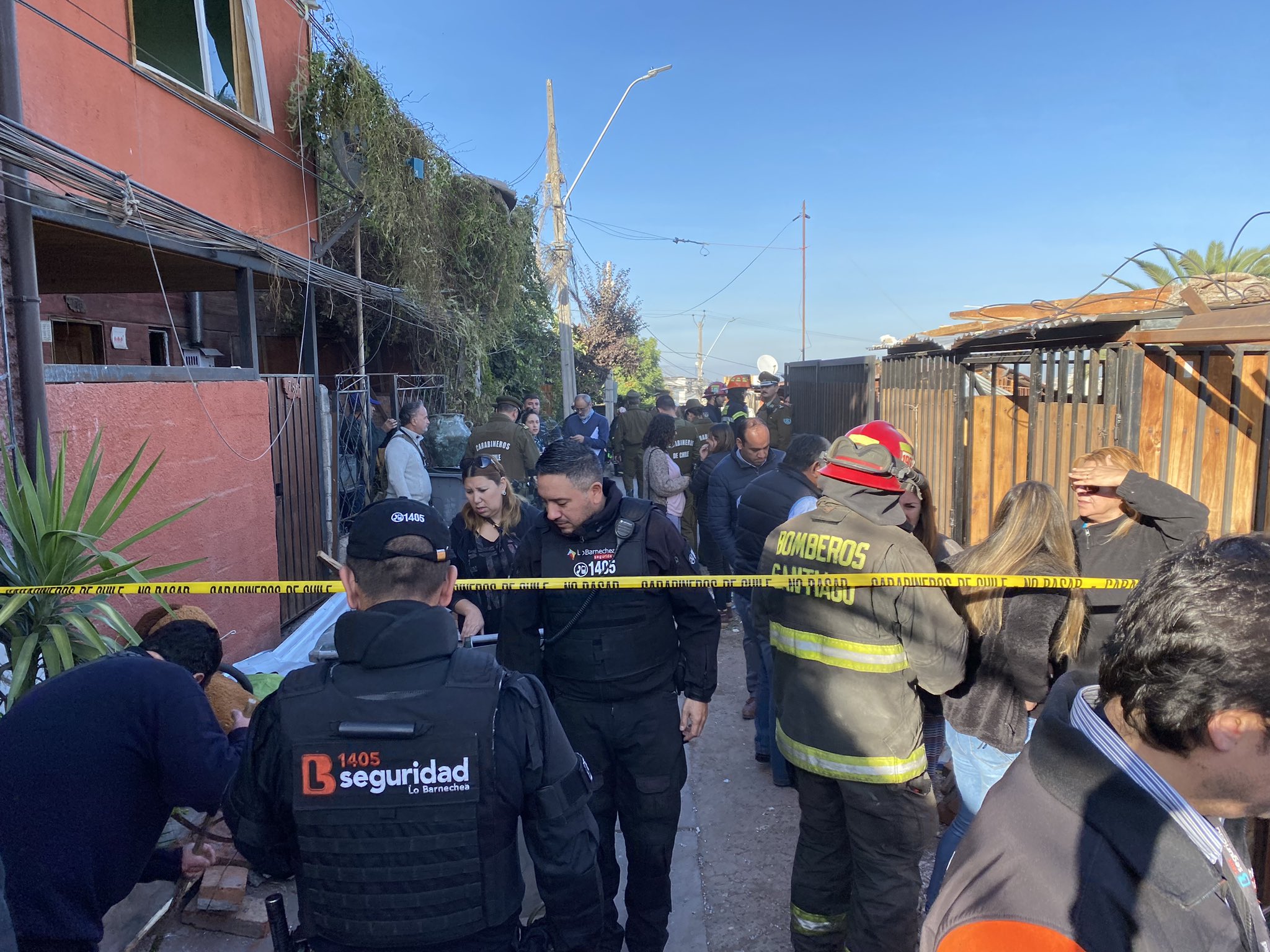 Zona de la explosión, Chile