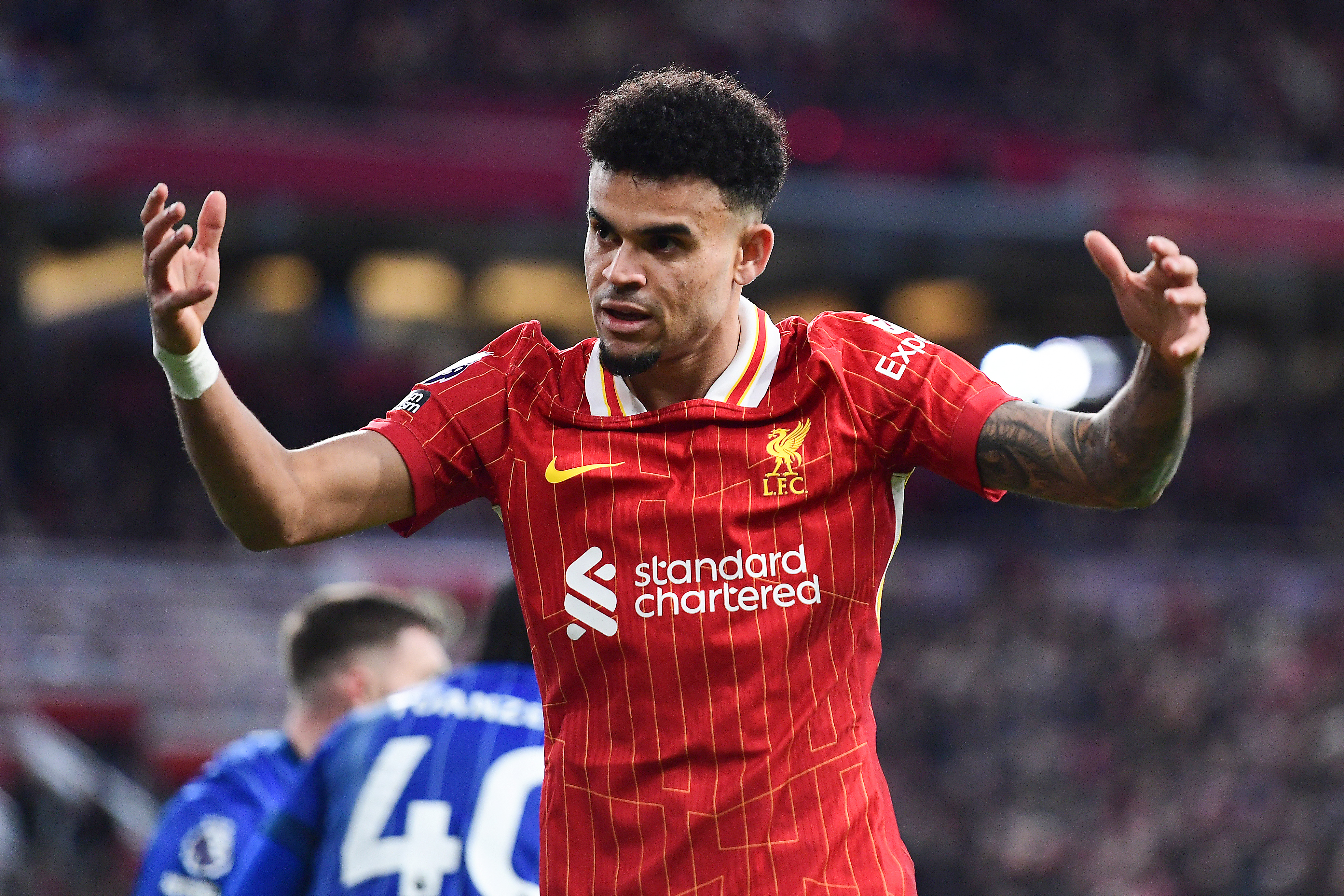 Luis Díaz, atacante de Liverpool