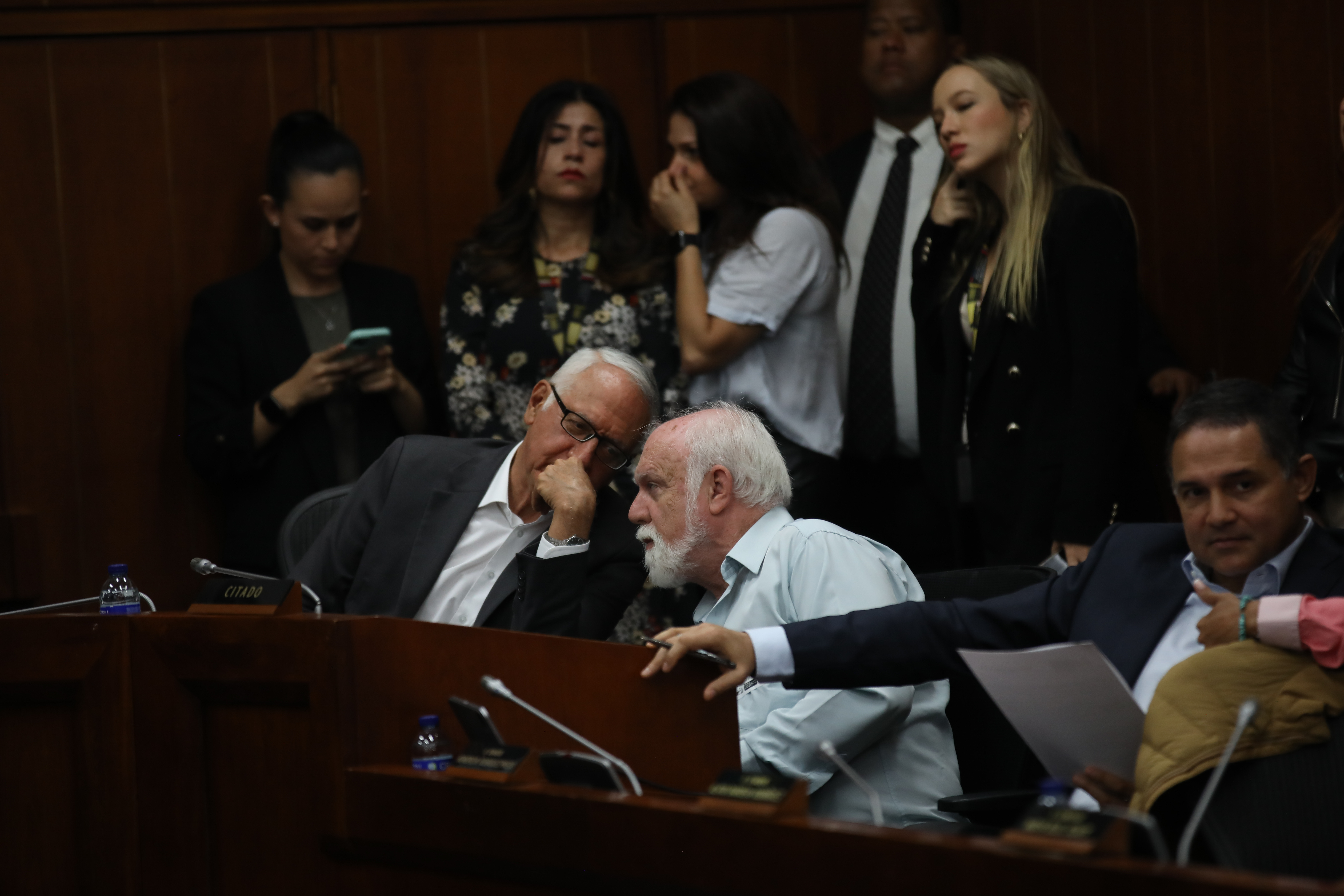 Ministro de Salud Guillermo Alfonso Jaramillo, Director de Adres Félix León Martínez