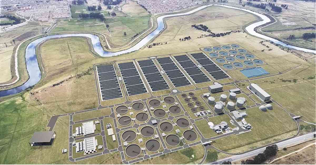 La Ptar Canoas ayudará en un 70 por ciento a la descontaminación del río Bogotá. Foto: CAR