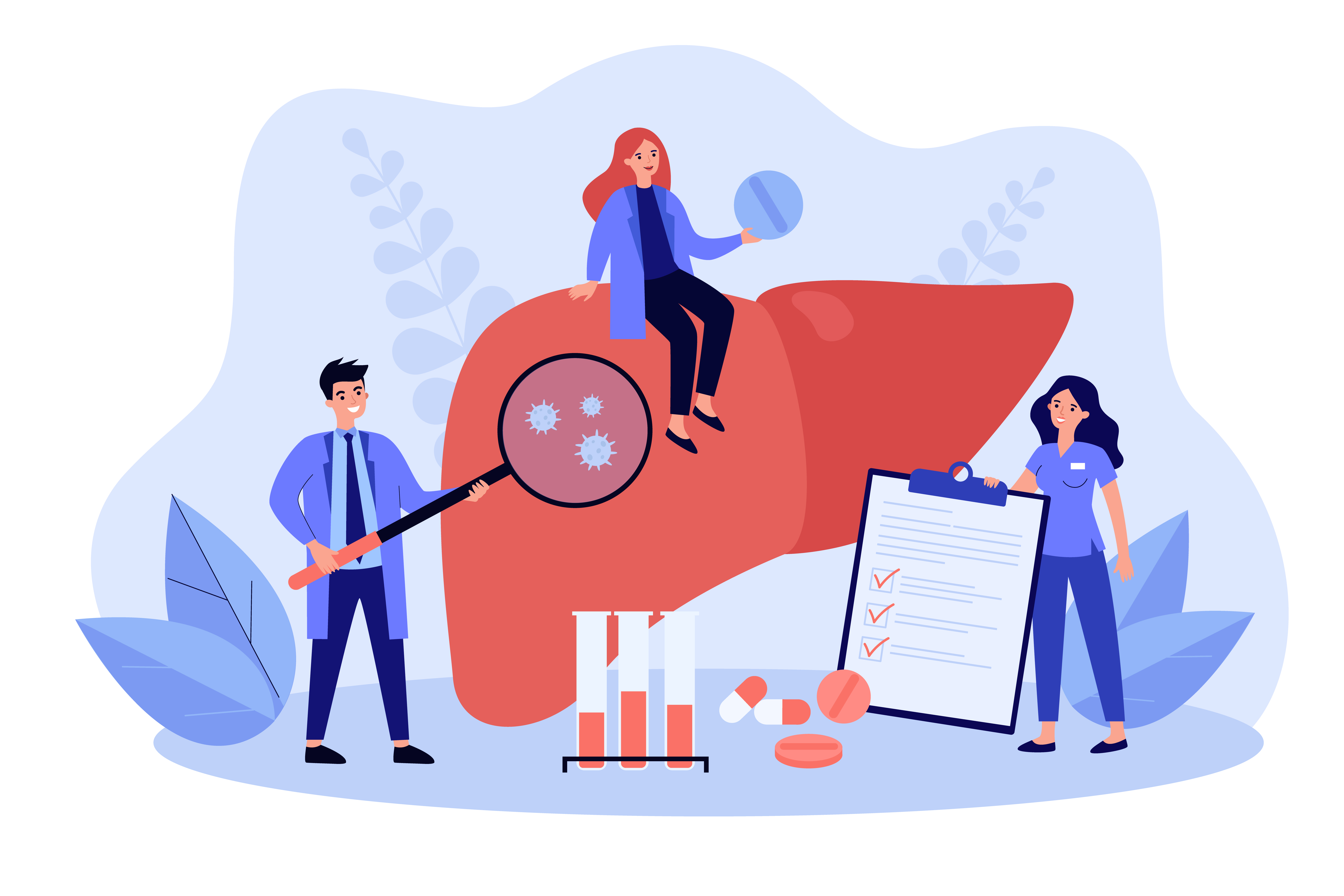 El hígado graso es una condición que se produce cuando los ácidos grasos y triglicéridos se retienen de forma excesiva en las células hepáticas.