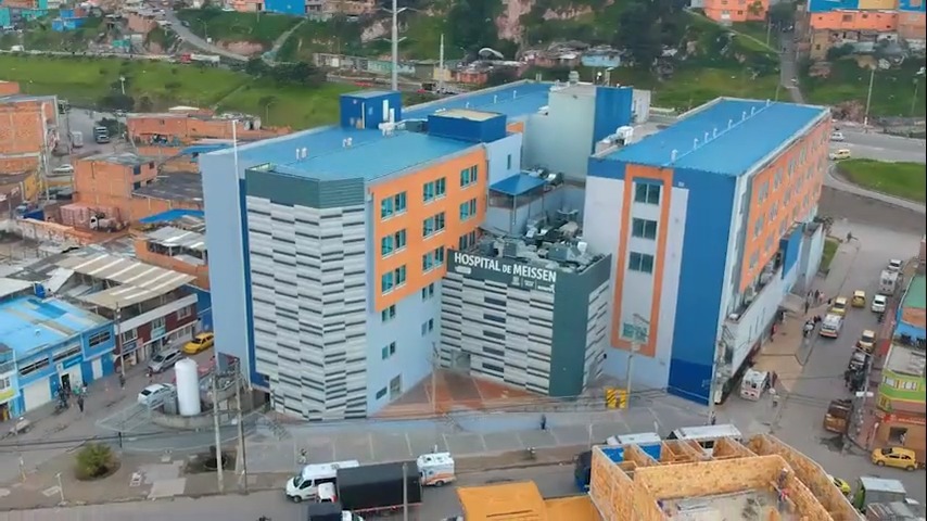 Una de esas obras que se logró destrabar fue la segunda torre del hospital de Meissen, entre otras.