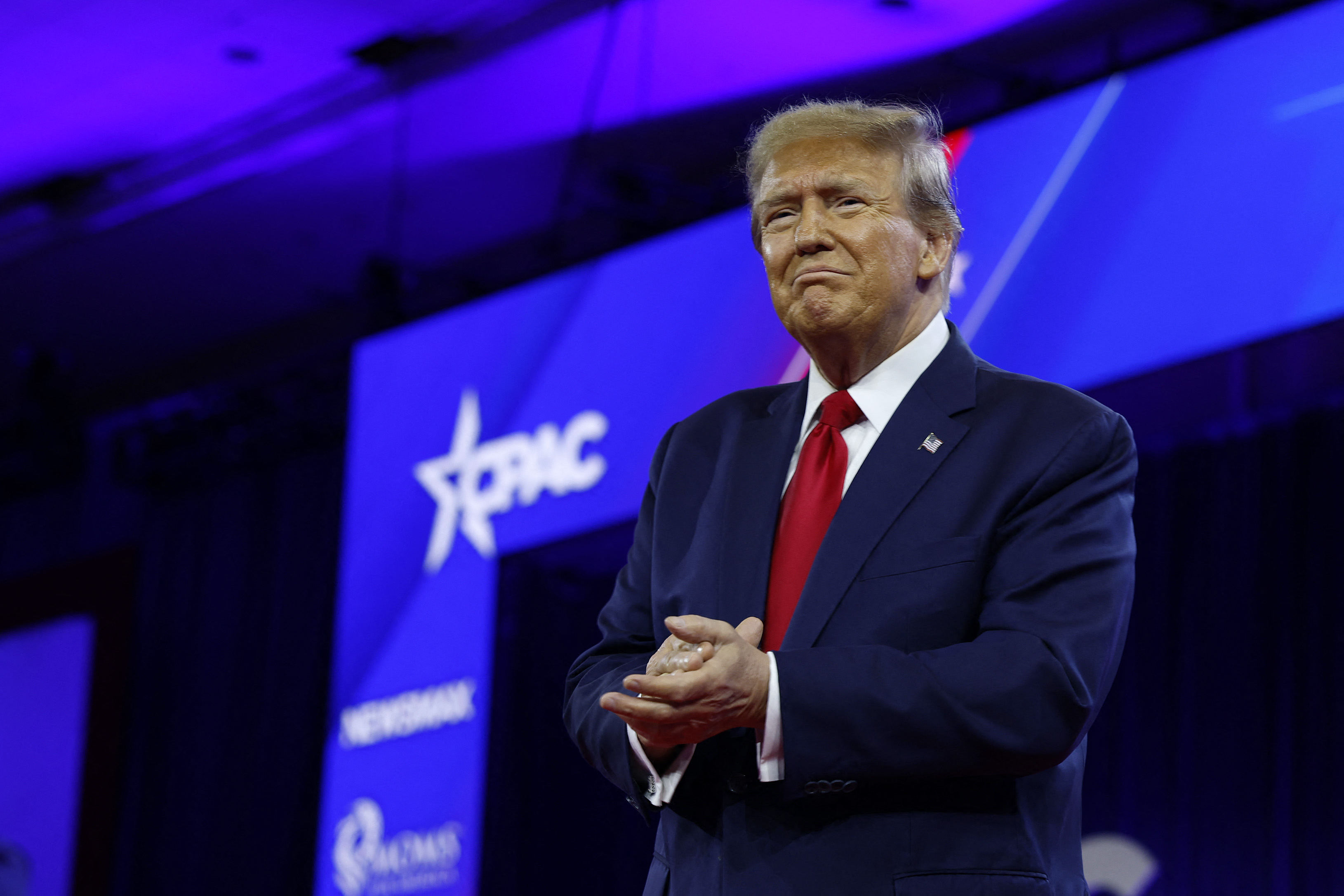 Donald Trump, habla en la Conferencia de Acción Política Conservadora (CPAC)