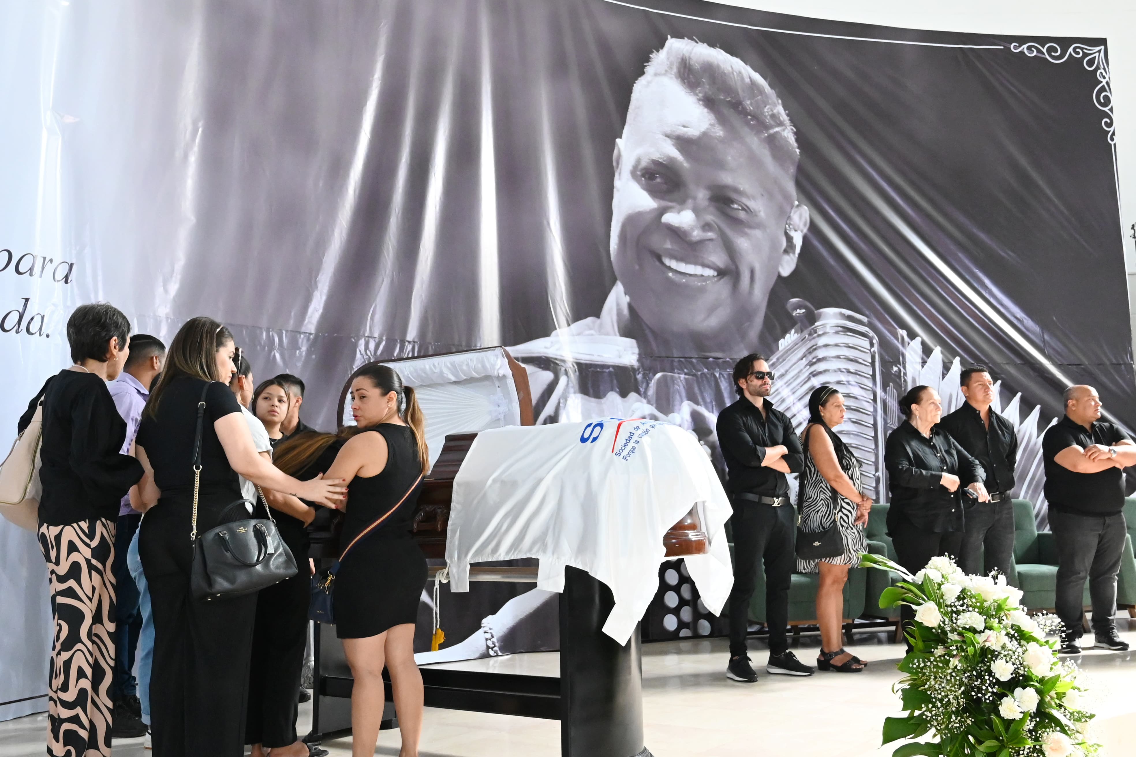 Exequias del cantante vallenato Omar Geles, en Valledupar