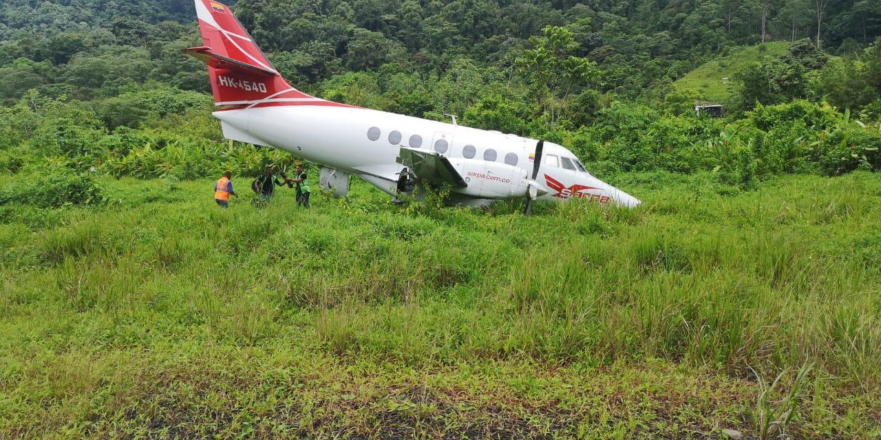 Avión se salió de la pista en el aeropuerto de Bahía Solano, Chocó - El País