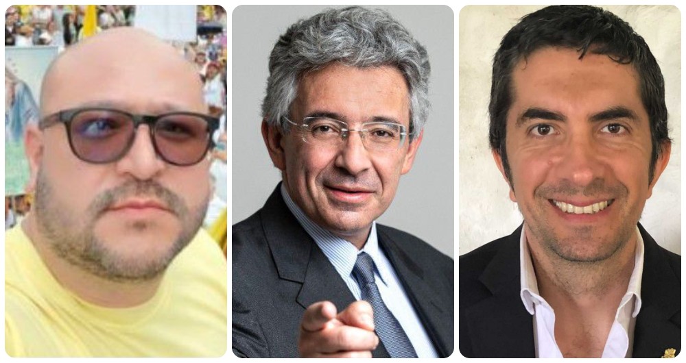 Andrés Gutiérrez, Enrique Gómez Martínez y Pierre Onzaga.