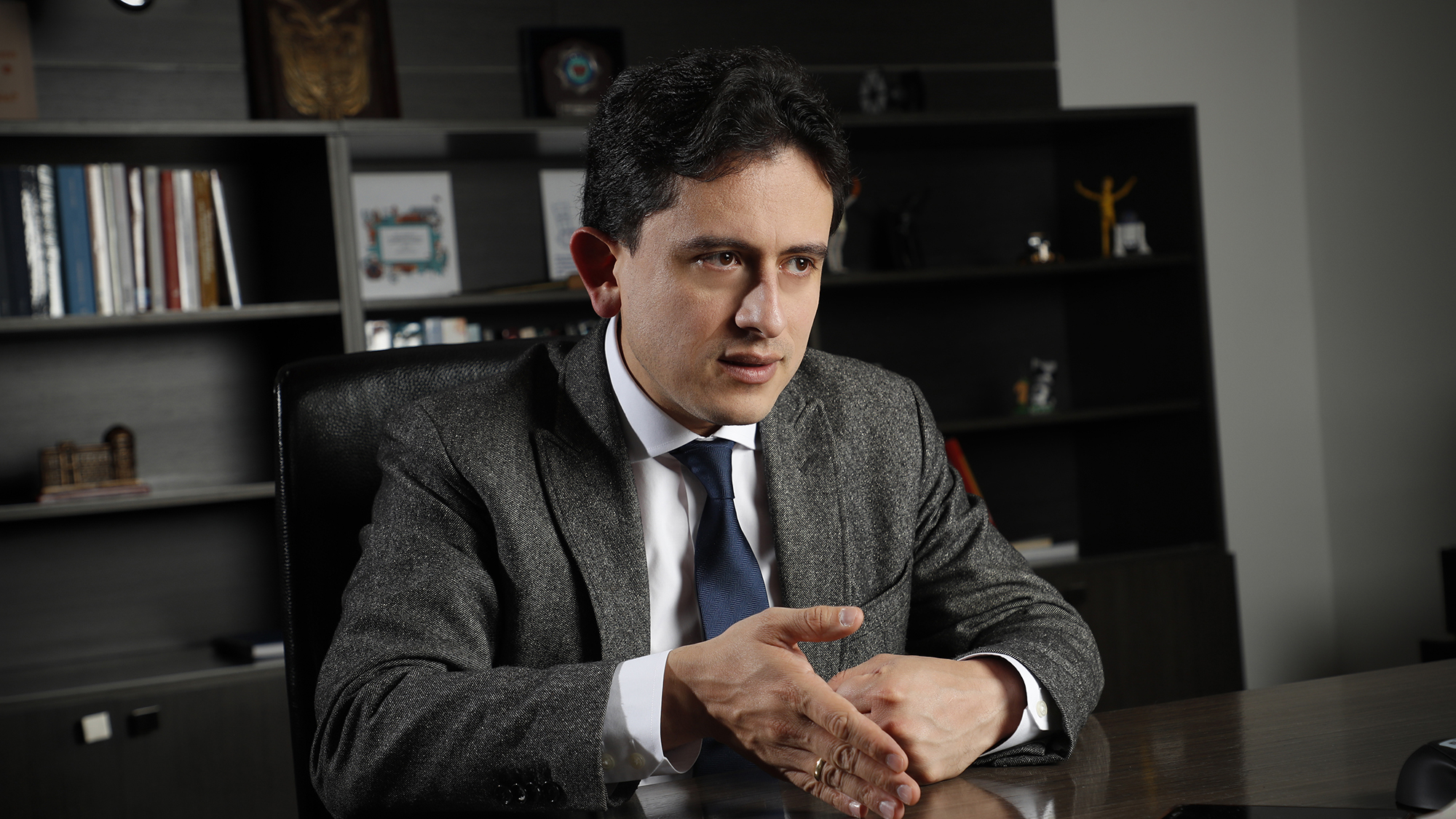 Luis Carlos Reyes director de la DIANBogota sept 14 del 2022Foto Guillermo Torres Reina / Semana