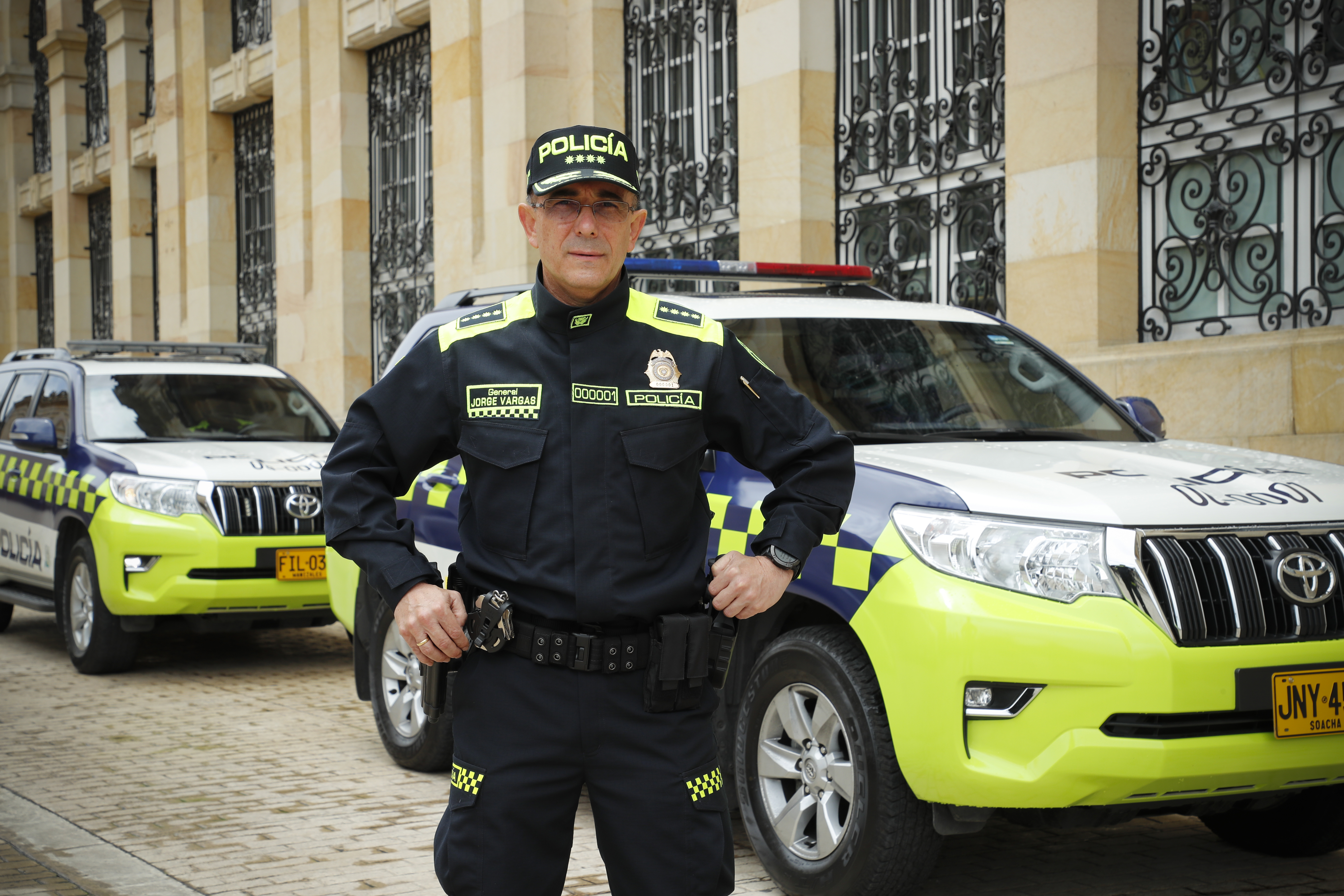 Mayor General Jorge Luis Vargas Valencia director de la Policía Nacional Bogota julio 21 del 2021Foto Guillermo Torres Reina / Semana