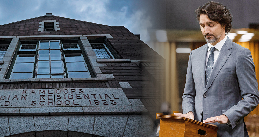 Justin Trudeau, primer ministro de Canadá, ha expresado su compromiso de reconciliación con las comunidades indígenas desde que llegó al poder. Pero los restos de niños hallados en el Colegio Residencial Indio de Kamloops reviven una profunda herida.