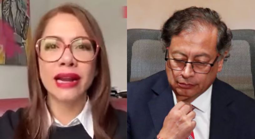 Catherine Juvinao cuestionó a Gustavo Petro