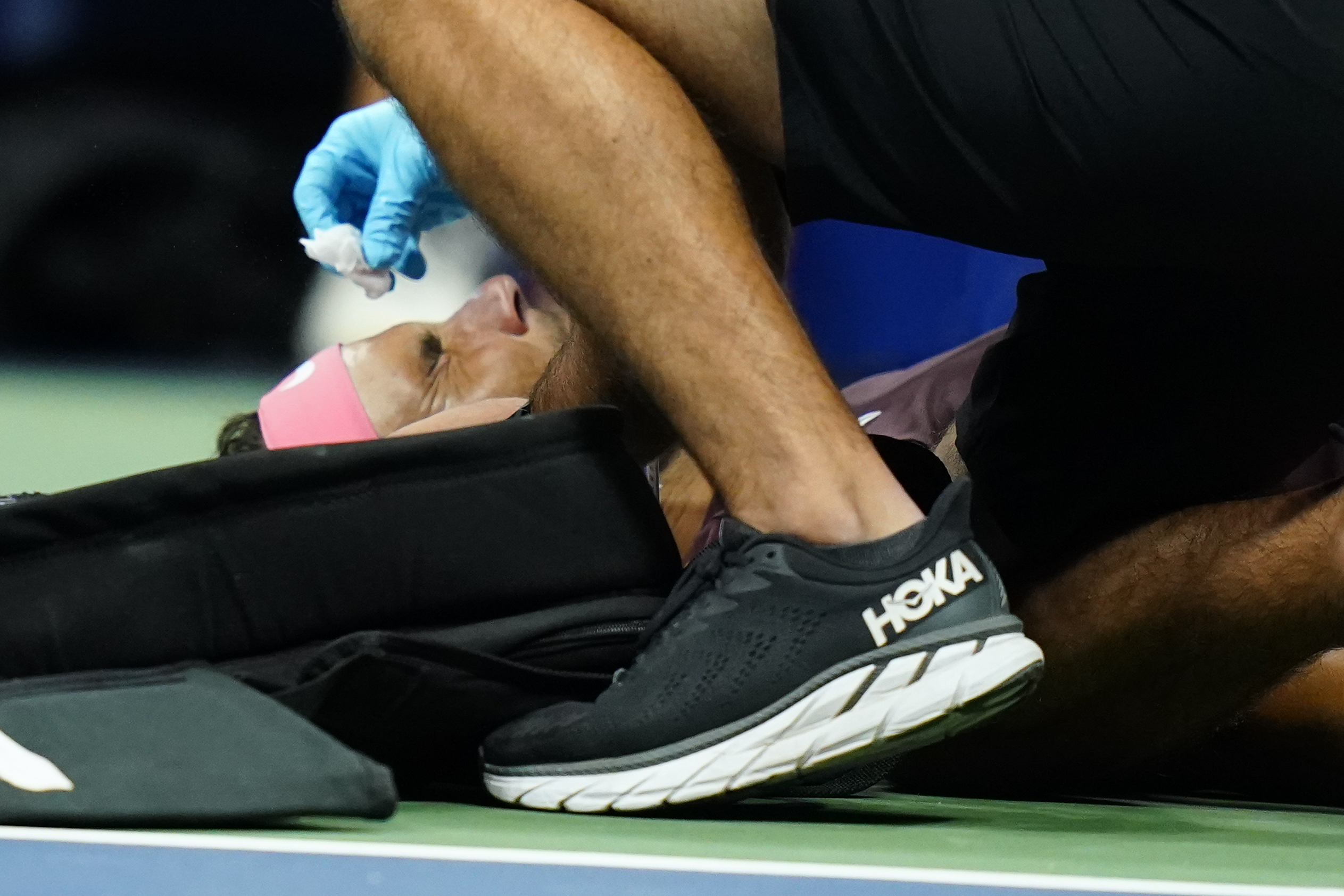 Video | Rafael Nadal sufrió un desafortunado golpe en el US Open: terminó  con la nariz sangrando