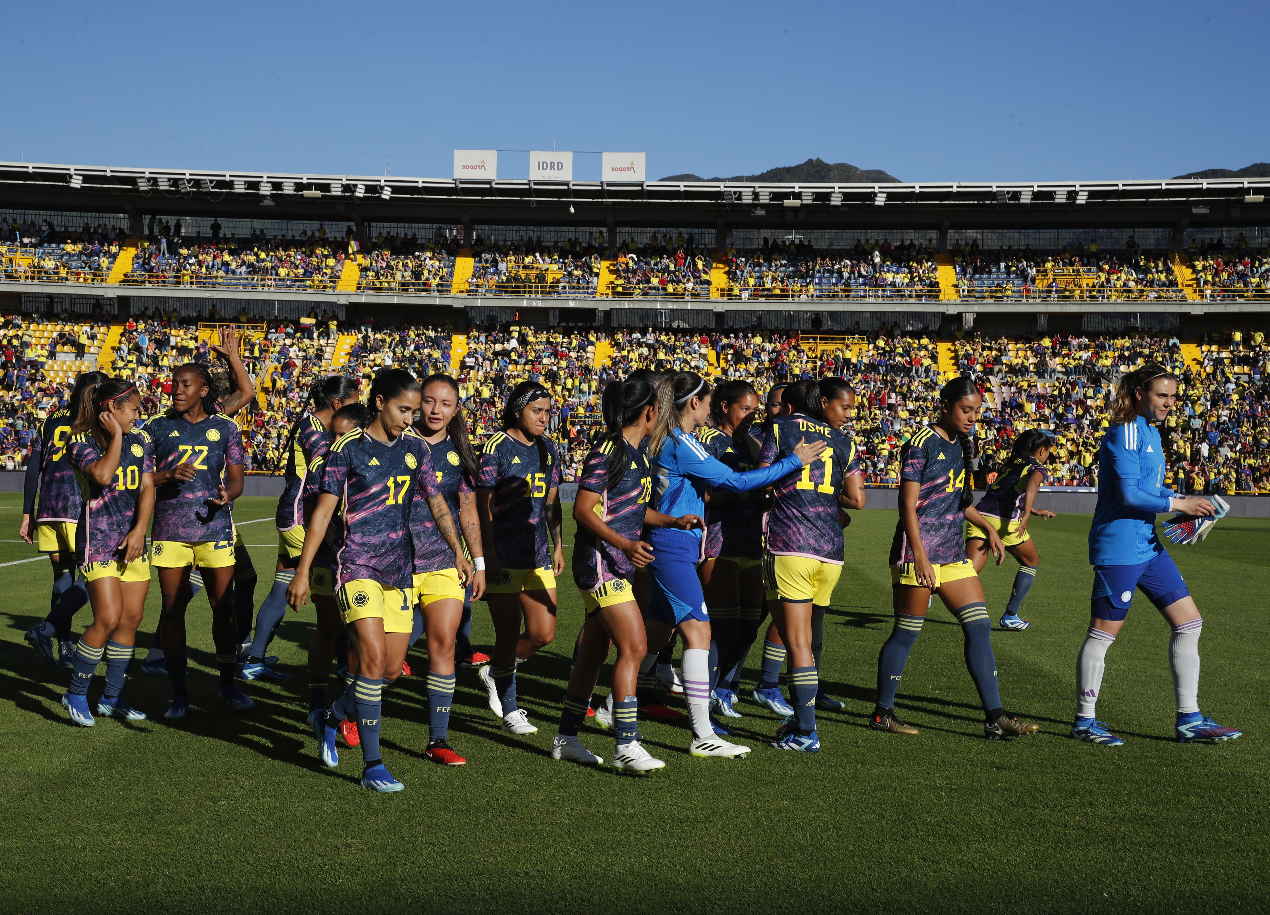 Selección Colombia Femenina de MayoresEquipo formadojugadoras convocadaspreparación para los  Juegos Olímpicos de París 2024Bogota diciembre 2 del 2023Foto Guillermo Torres Reina / Semana