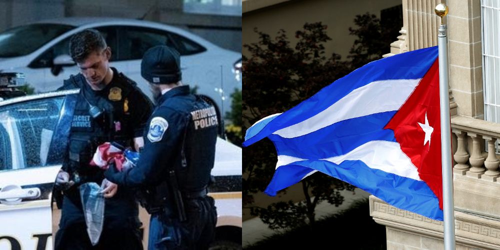 La Embajada de Cuba en Estados Unidos fue blanco de un ataque.