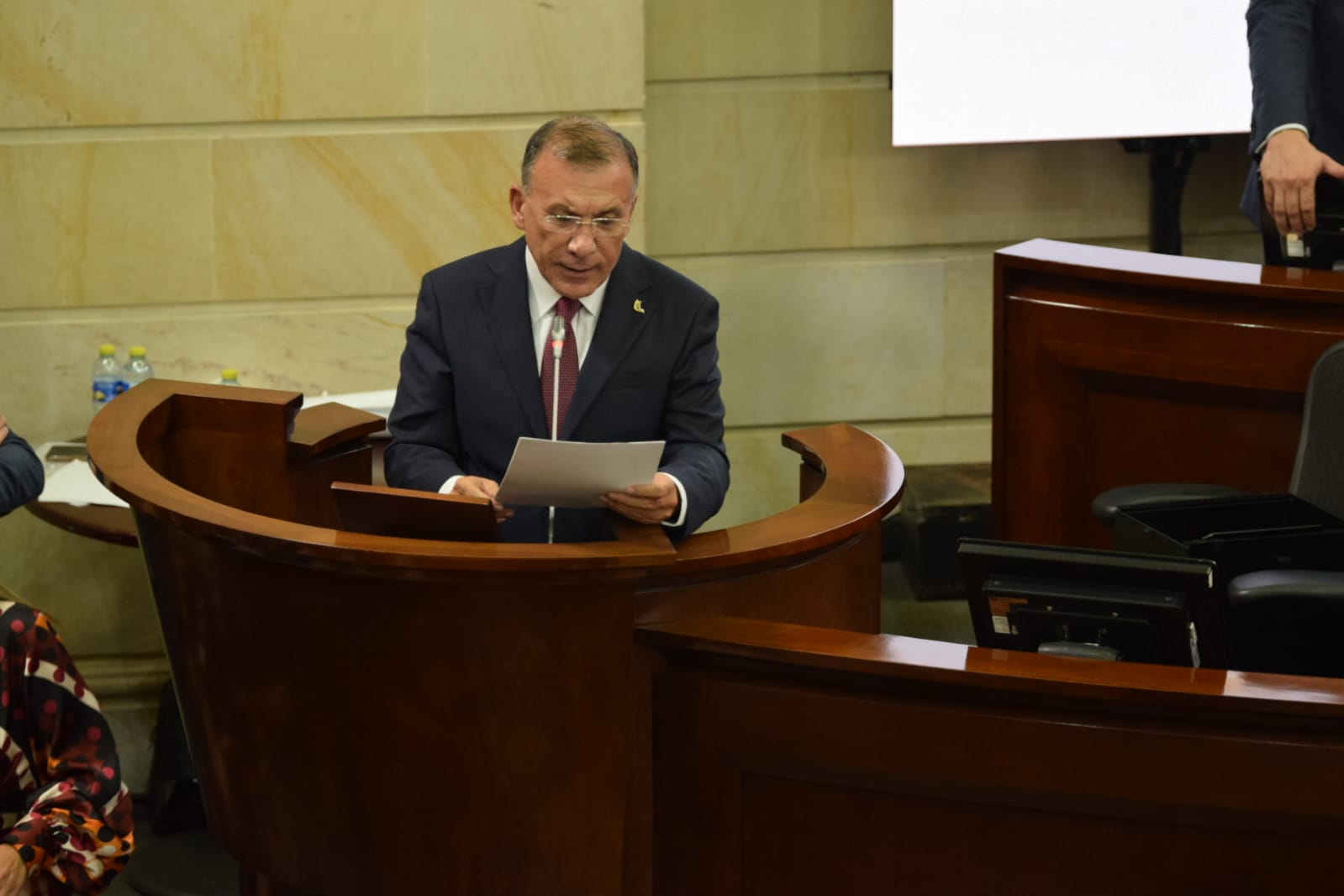 Roy Barreras Presidente del Senado Posesión