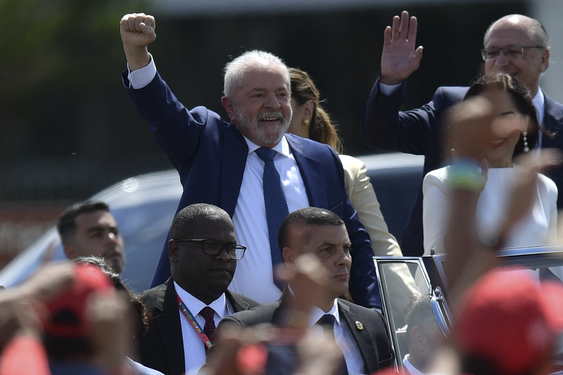 Lula recibió su investidura como presidente de Brasil.