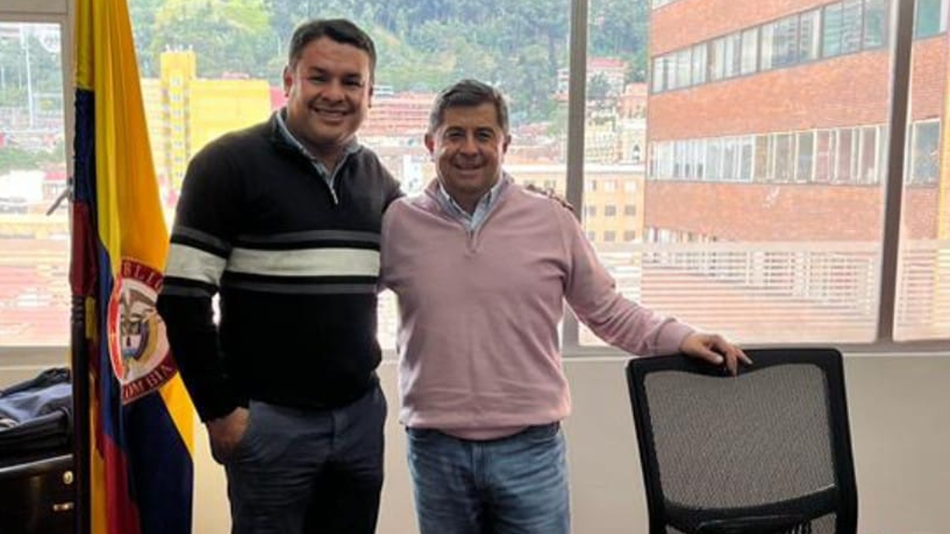 Luis Carlos Barreto y César Manrique.