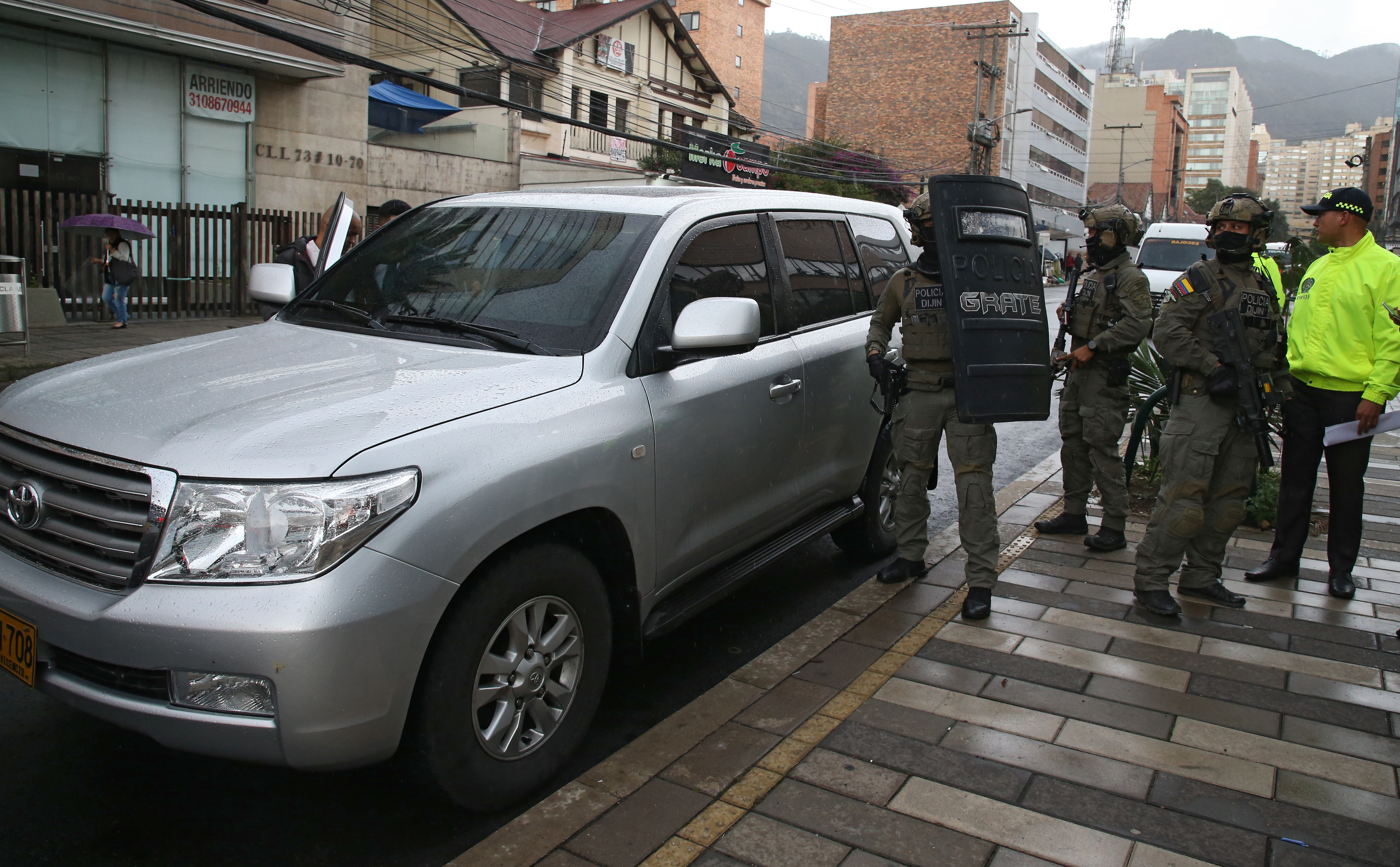 Olmedo López  exdirector de la UNGRD llega  a la Sala de Instrucción de la Corte Suprema de Justicia para que declare en la indagación preliminar que se adelanta contra el congresista Wadith Manzur