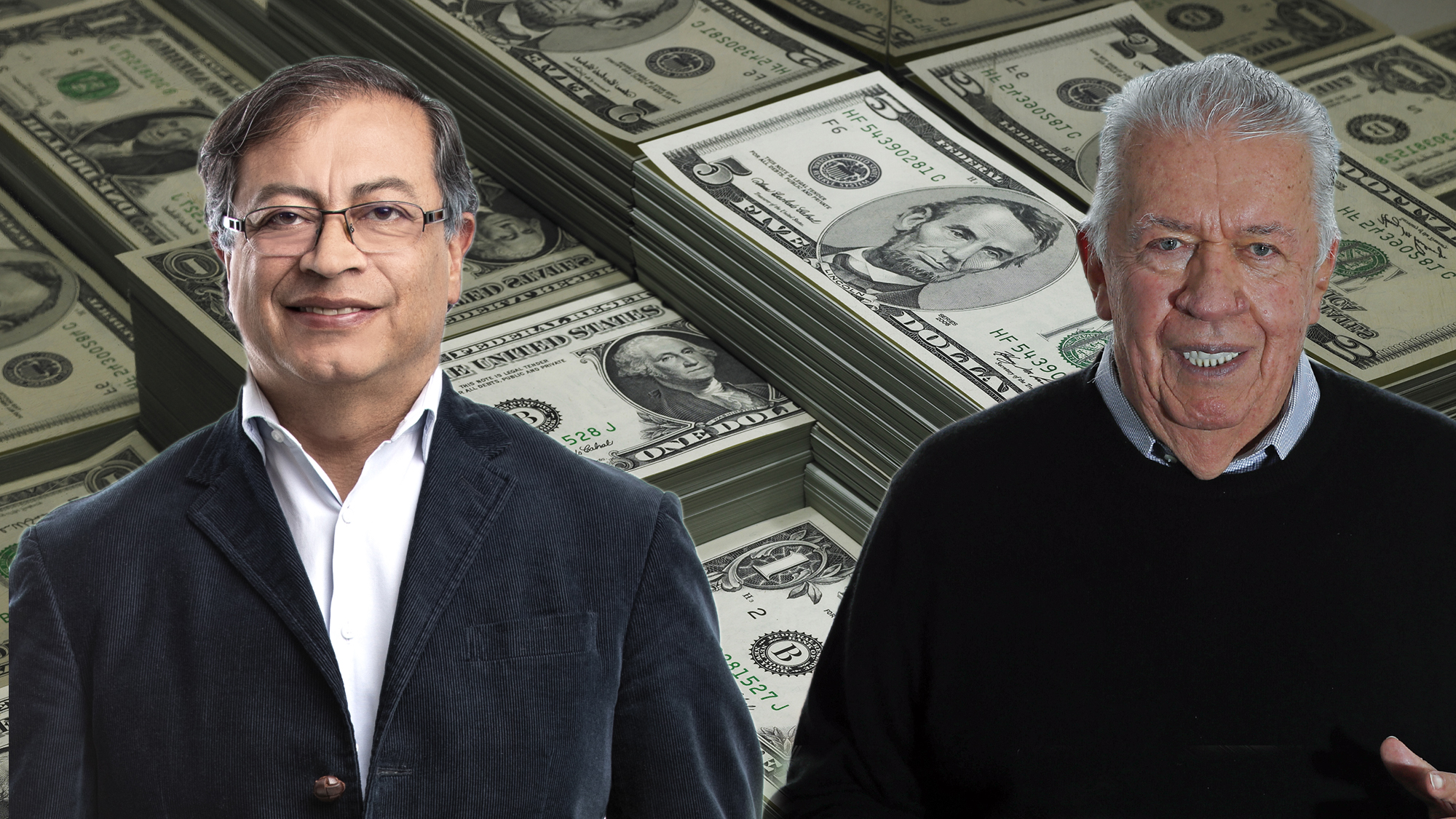 Gustavo Petro Rudolf Hommes Dolar