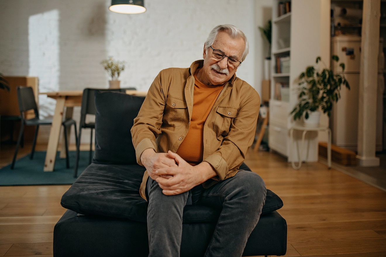 El cartílago de la rodilla puede sufrir desgaste.