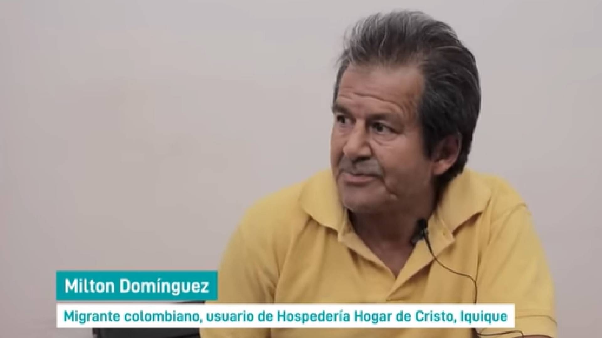 Video Redes Sociales Hogar del Cristo - Testimonio Milton Rodríguez - Fotograma: 0:57