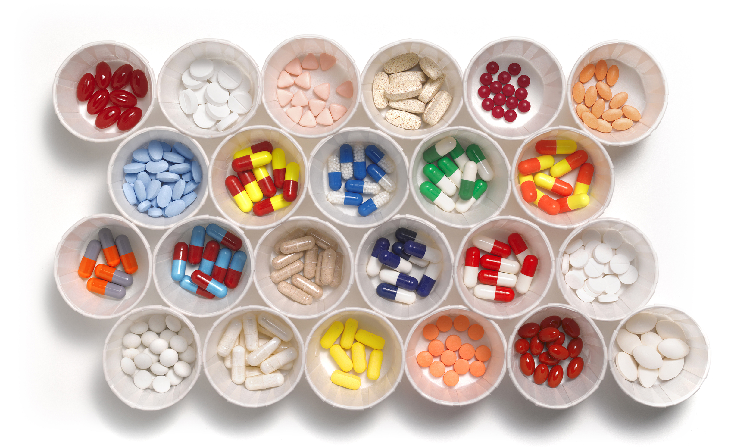 Primer plano de medicamentos recetados