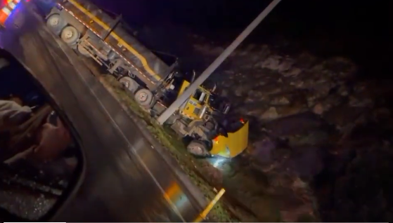 Accidente vía Melgar - Bogotá