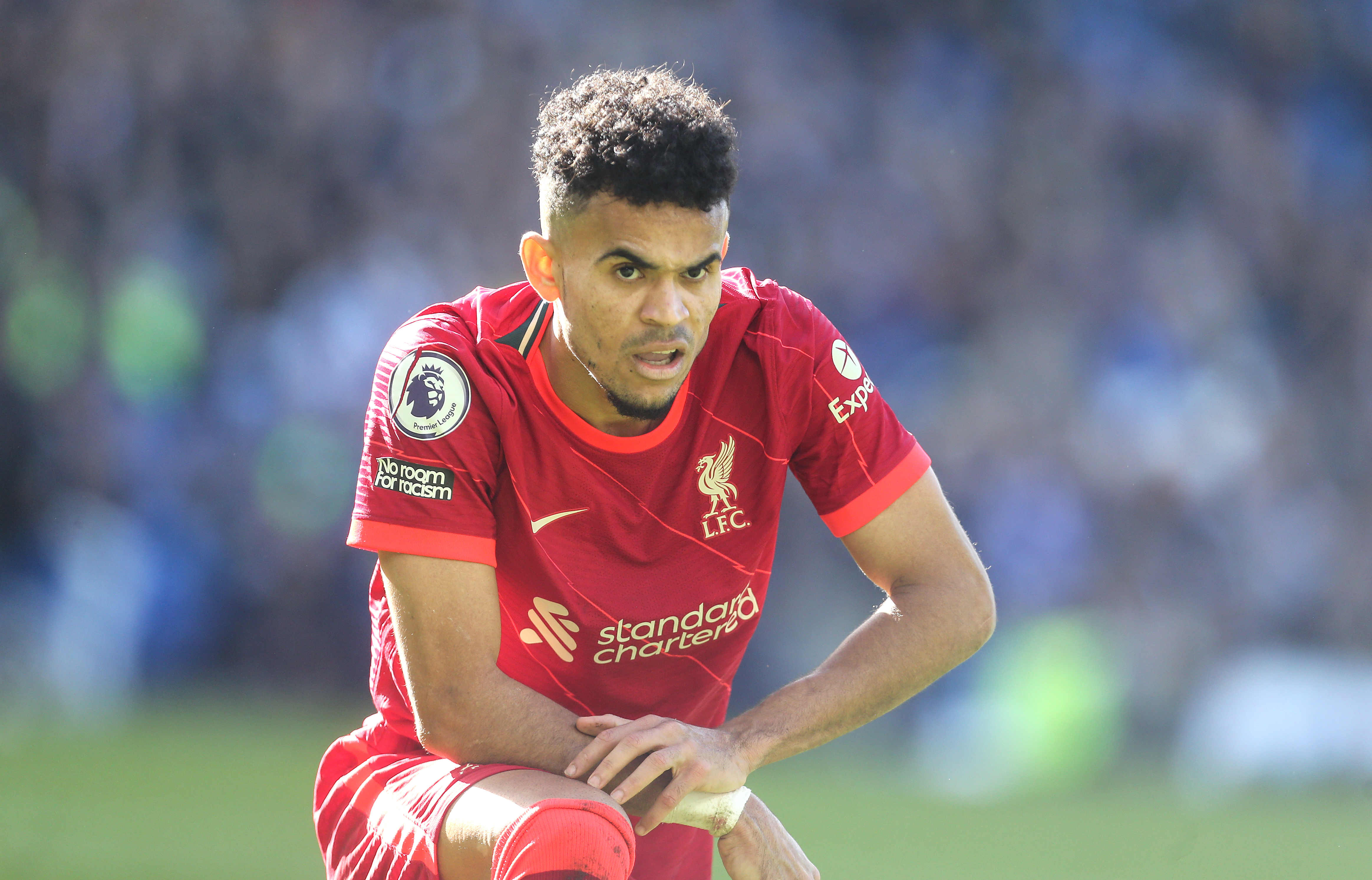 Díaz viene de marcar de visita ante el Brighton